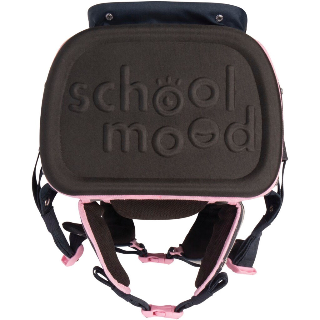 SCHOOL-MOOD® Schulranzen »Rebel Air+, Ella (Pony)«, retroreflektierende Flächen
