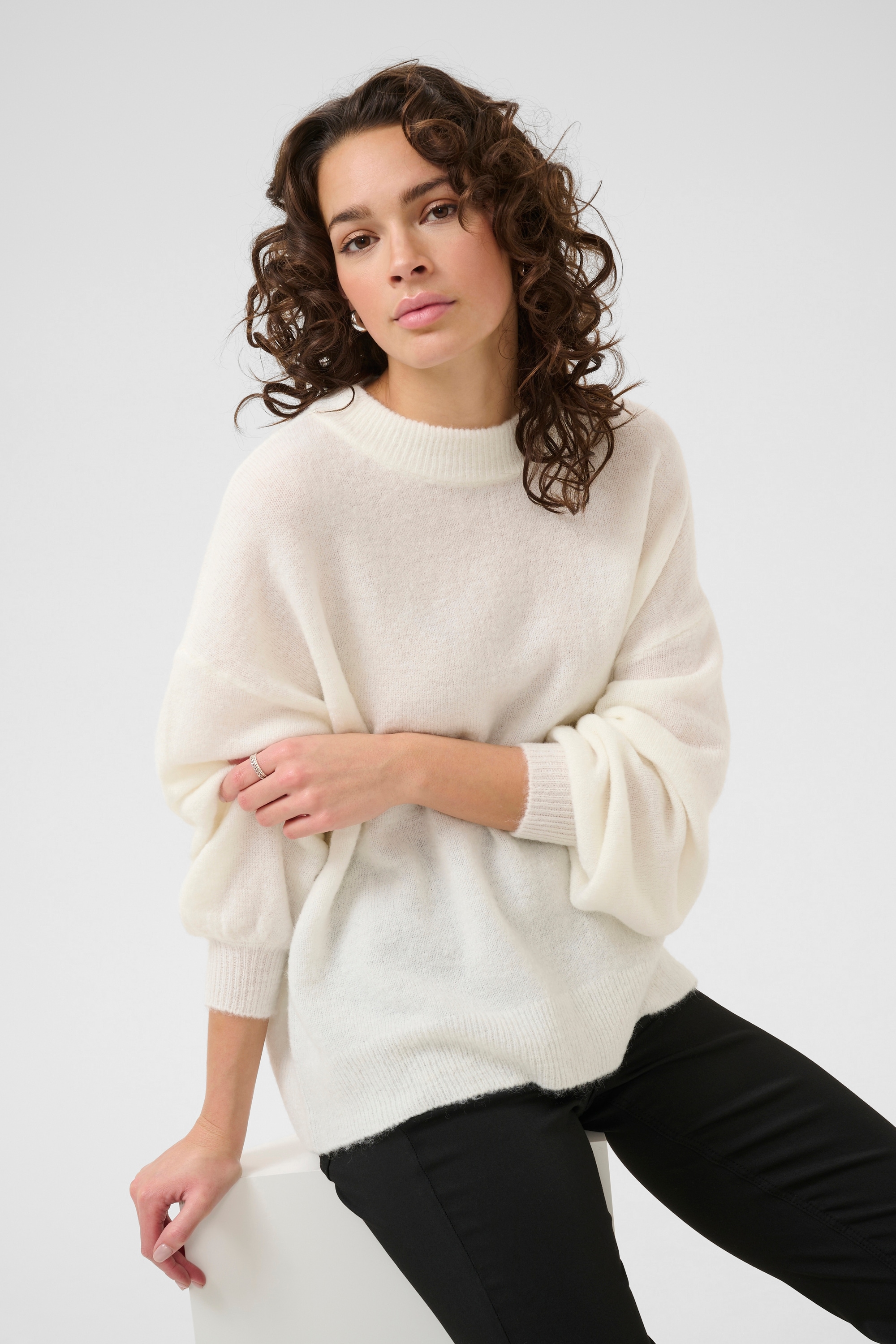 KAFFE Strickpullover »Damen Strickpullover KAluca«