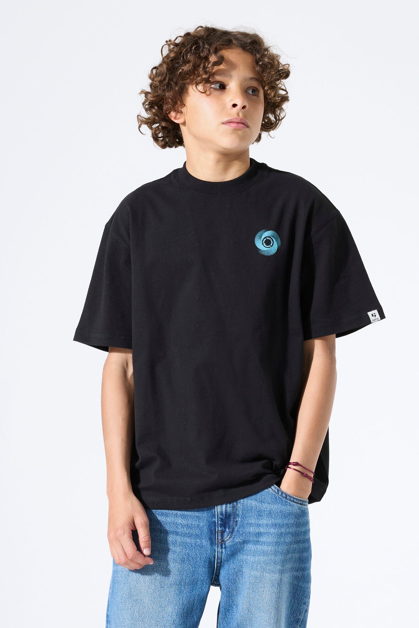 GARCIA Jungen T-Shirtdesert sage, Gr. 140, bedruckt, Jersey, Obermaterial: 100% Baumwolle, Shirts, mit Print for BOYS