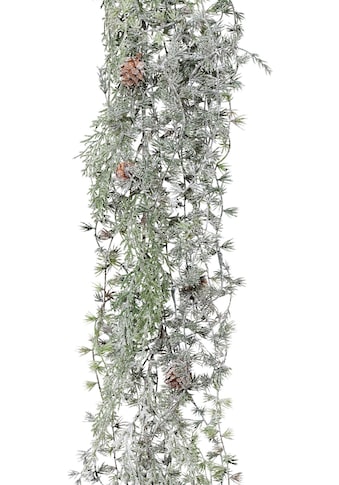 my home Winterliche Kunstpflanze »Weihnachtsdeko«, Girlande, gefrostet, Länge 180 cm kaufen