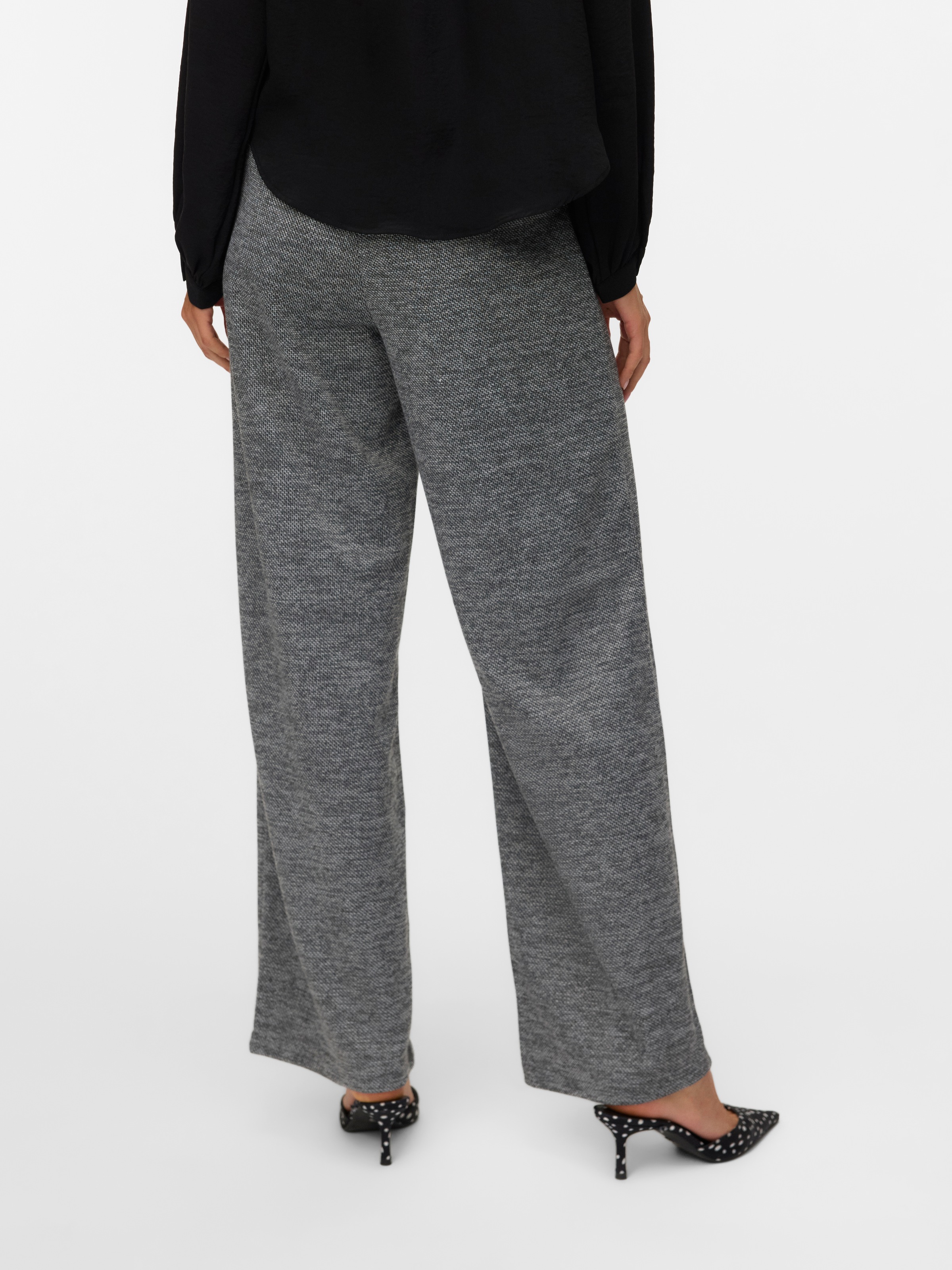 Vero Moda Schlupfhose "VMBERLIN MY MW WIDE PRINT PANT NOOS" günstig online kaufen