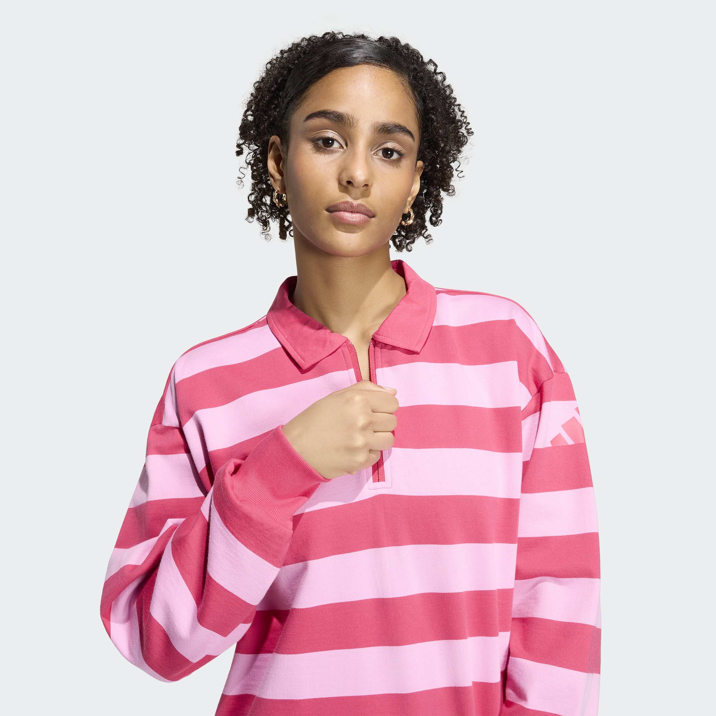 adidas Sportswear Poloshirt "ESSENTIALS CONTEMPORARY FRENCH TERRY LANGARM"