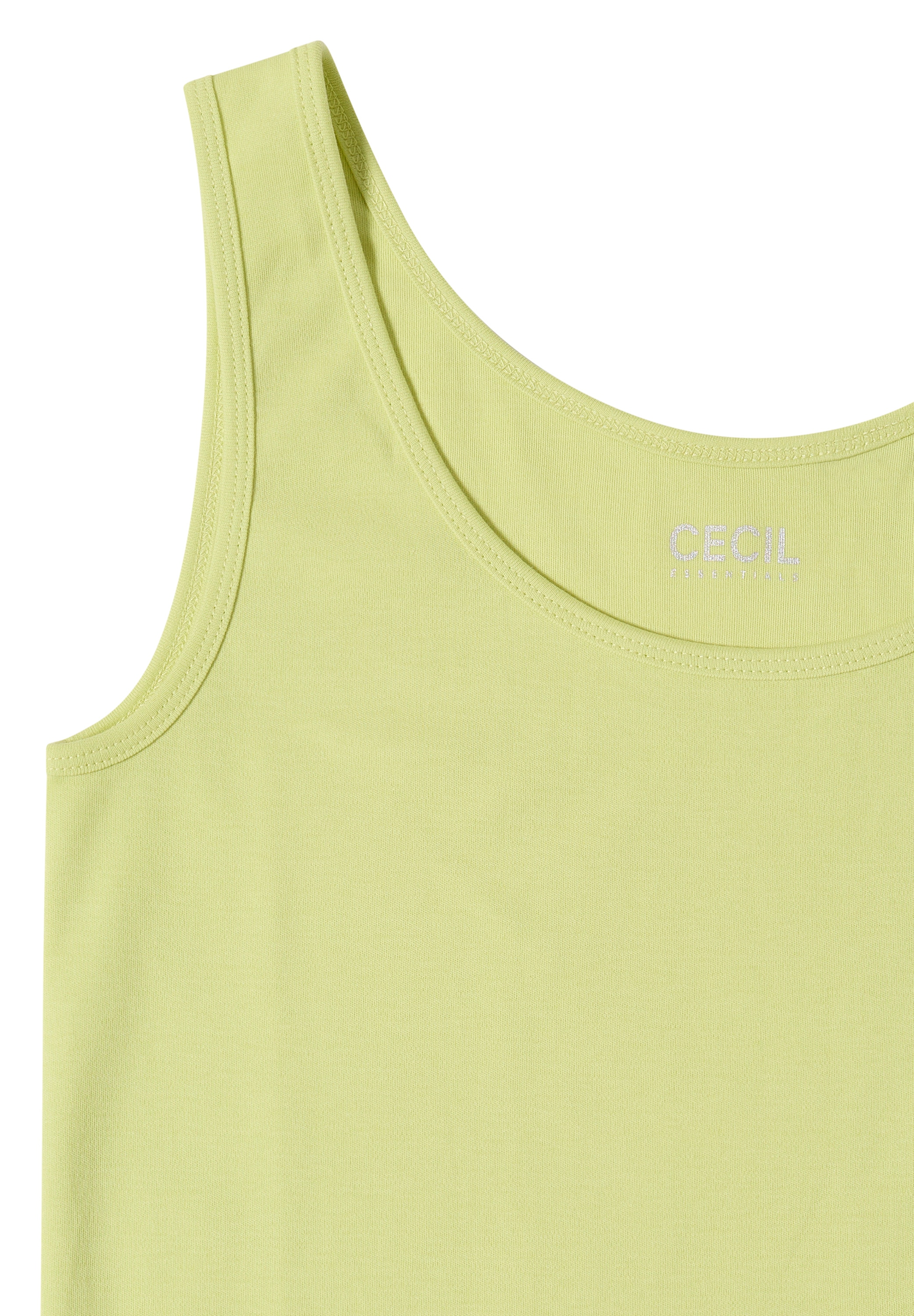 Cecil Shirttop »Style Linda« in Unifarbe