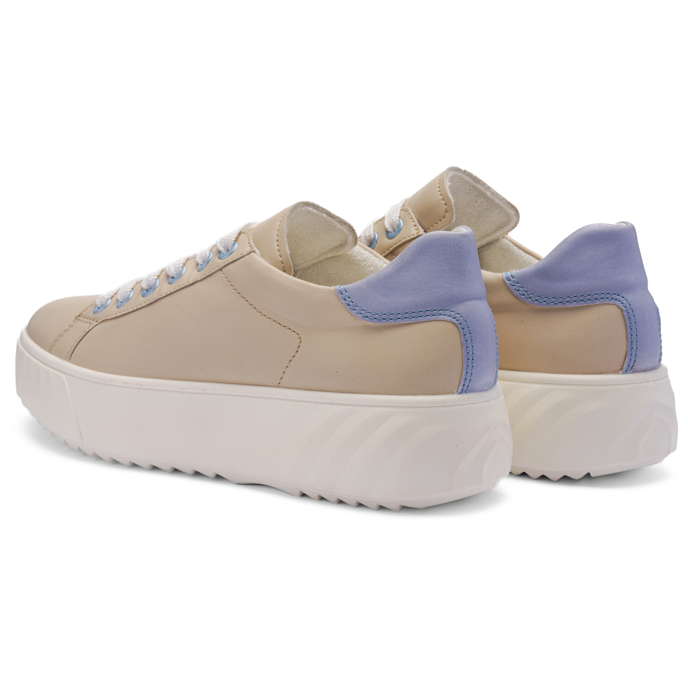 Ara Plateausneaker "MONACO" Freizeitschuh, Halbschuh, Schnürer mit Kontrast günstig online kaufen