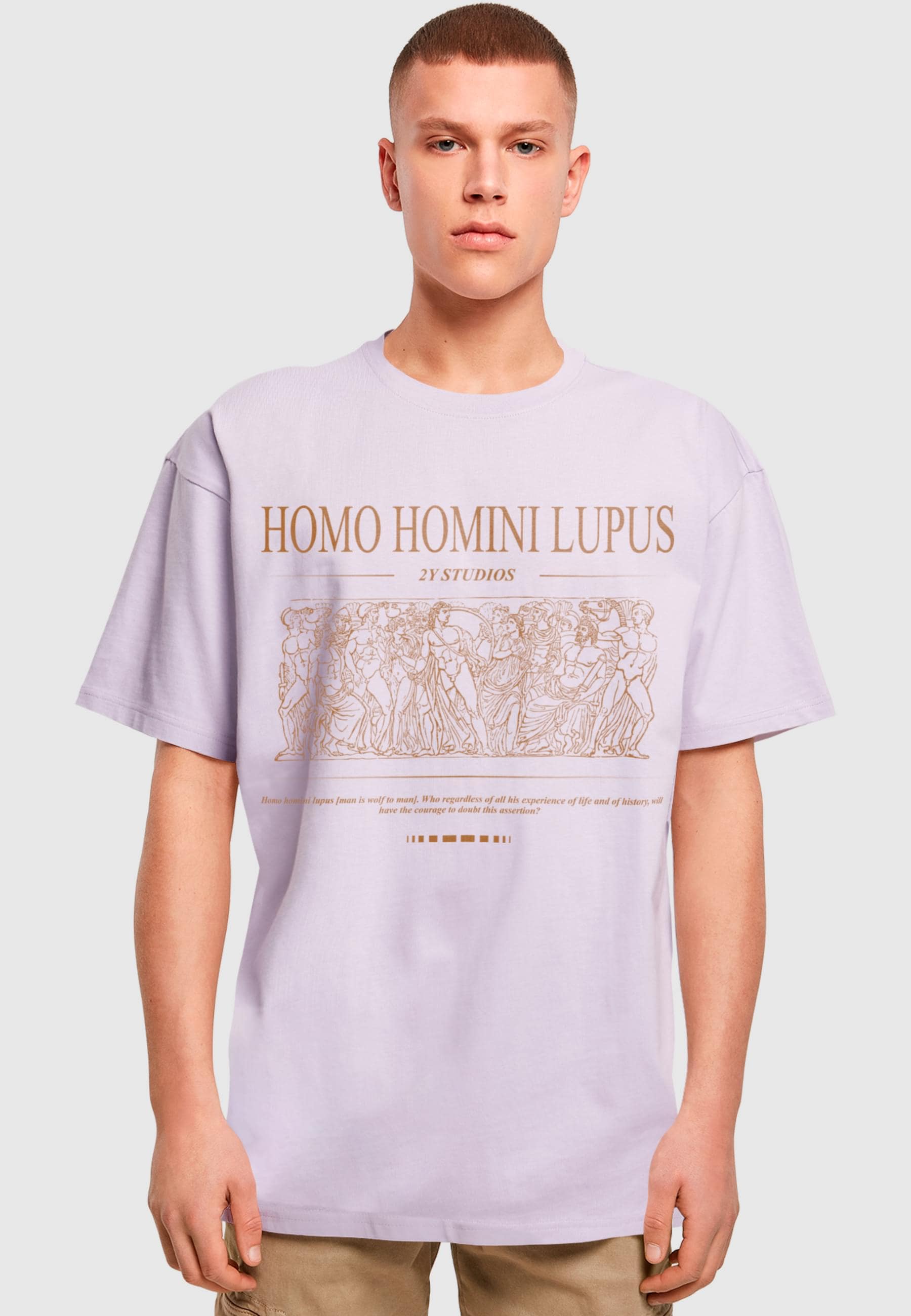 2Y Studios T-Shirt »2Y Studios Herren Homini Oversize Tee«, (1 tlg.)