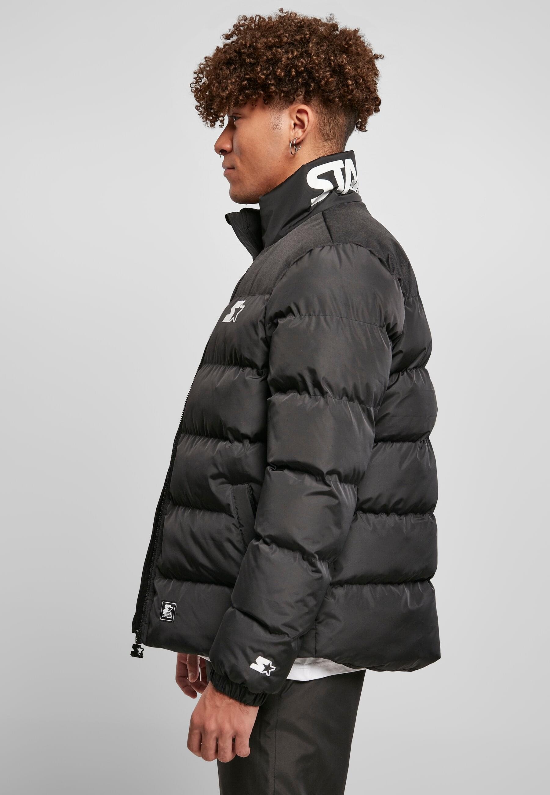 Starter Black Label Winterjacke »Starter Black Label Herren Starter Logo Puffer Jacket«, (1 St.), ohne Kapuze