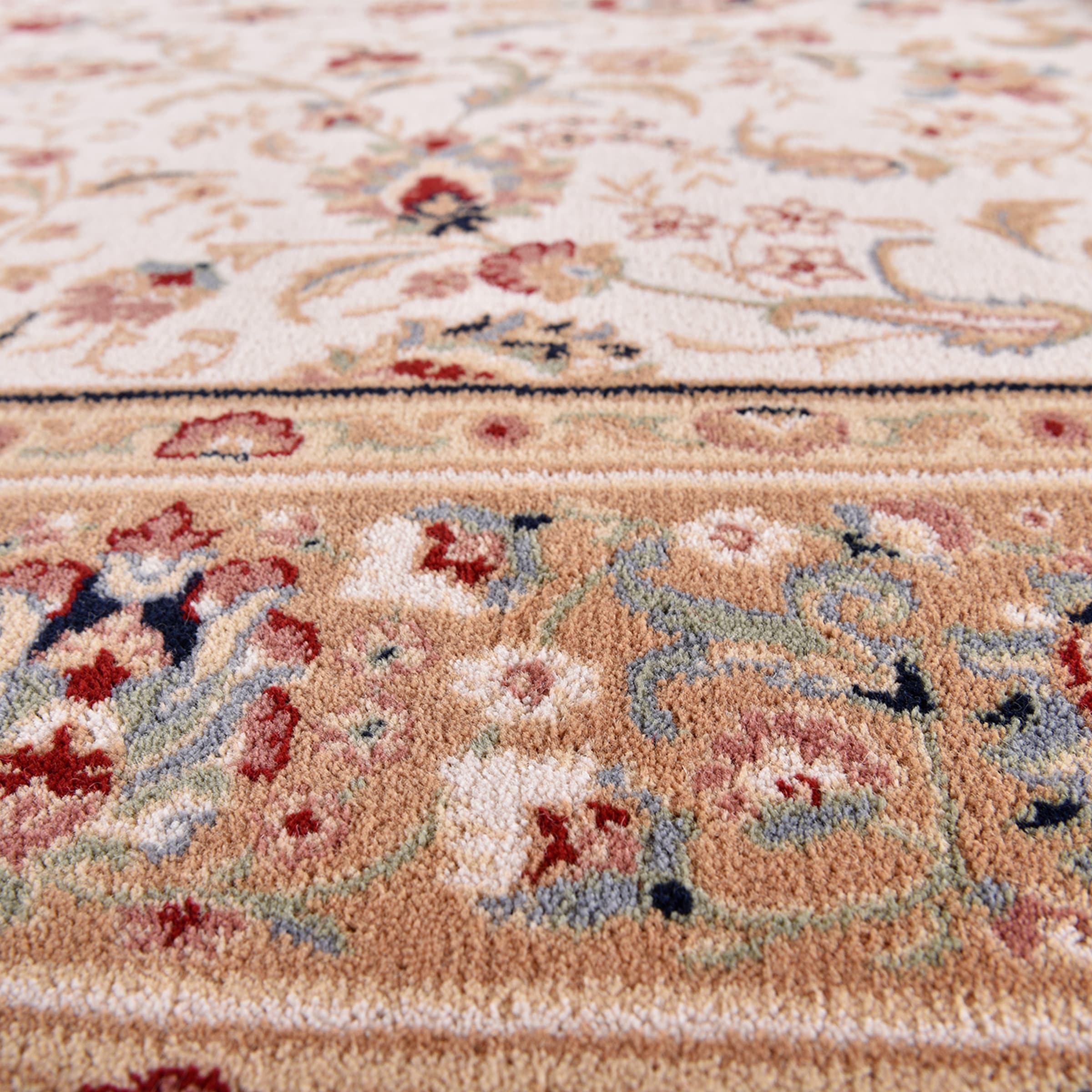 THEKO Wollteppich »Dolna - 808« rechteckig 10 mm Höhe Kurzflor, reine Wolle, Orient-Optik