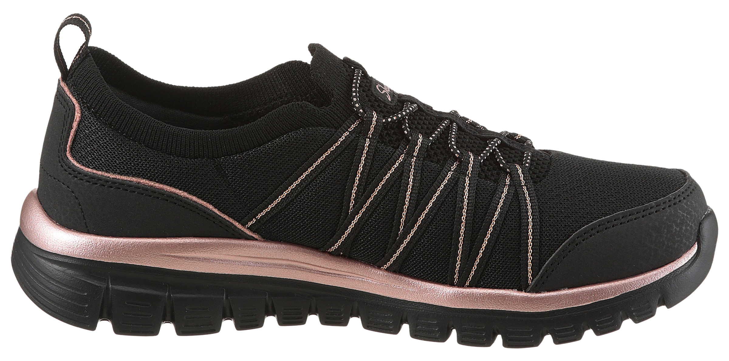 Skechers Slip-On Sneaker »GRACEFUL-PURECRUSH«, Freizeitschuh mit elastischem Einstieg