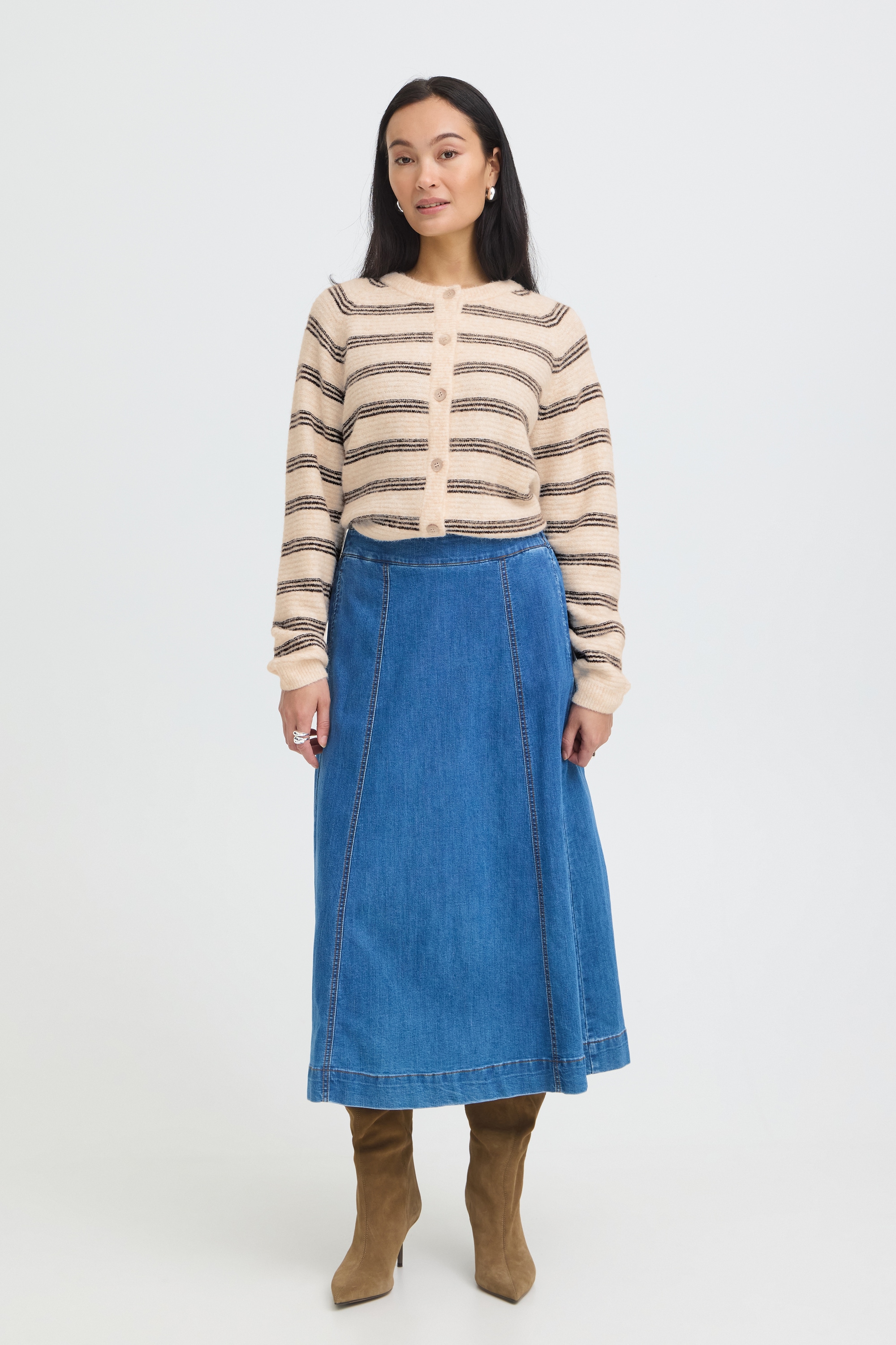 fransa Strickjacke »Damen Langarm FRKENDRA«