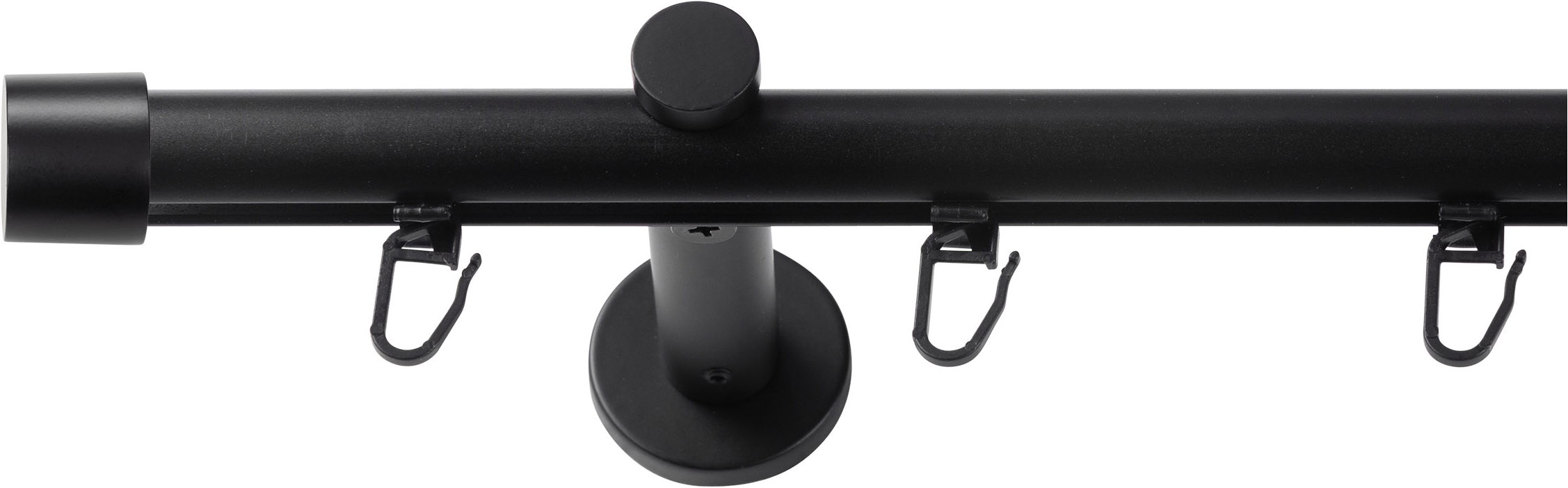 SN DECO GROUP Gardinenstange Ø 19 mm 1 läufig-läufig Fixmaß;kürzbar