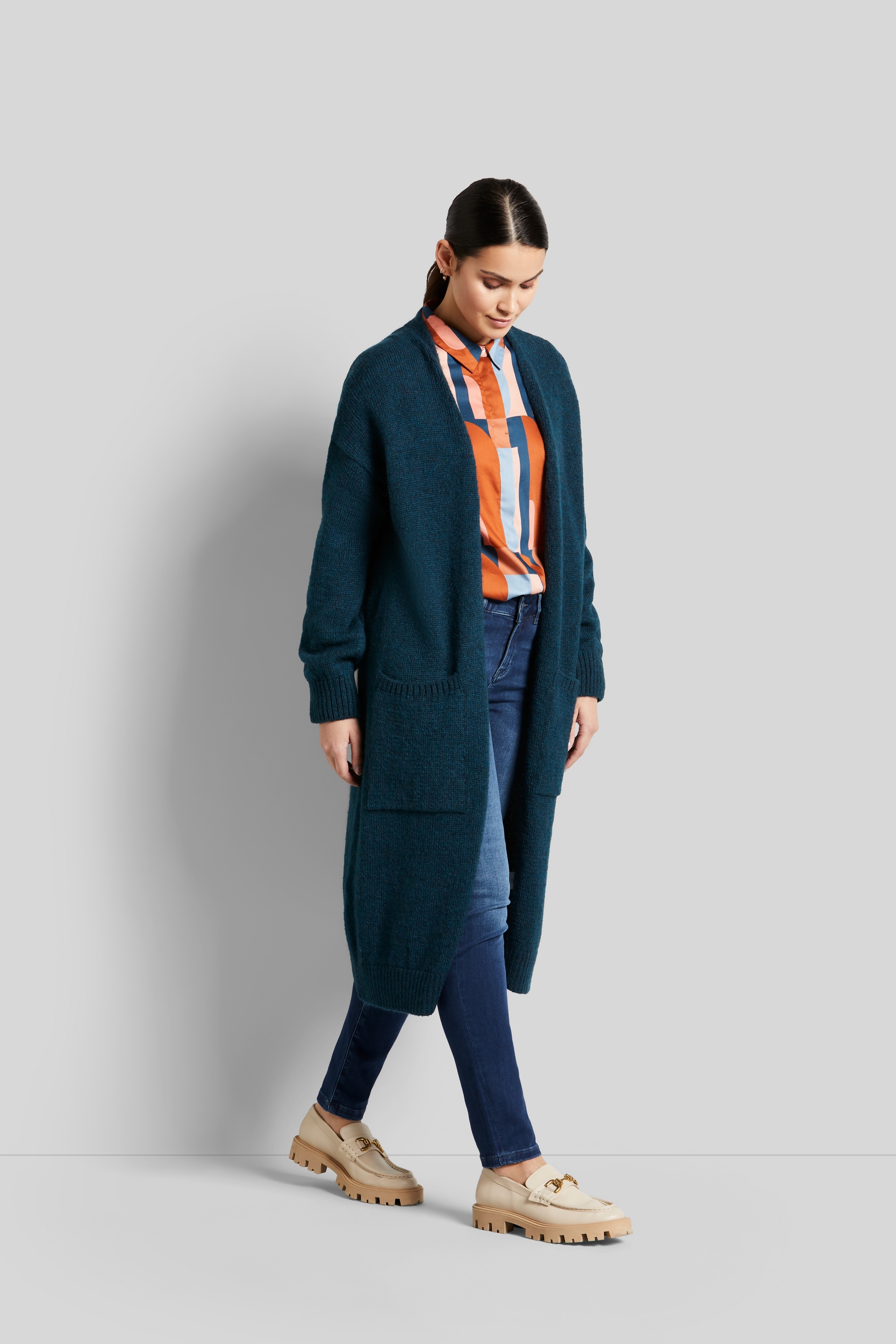 bugatti Strickjacke, aus einer Alpaka-Wollmischung