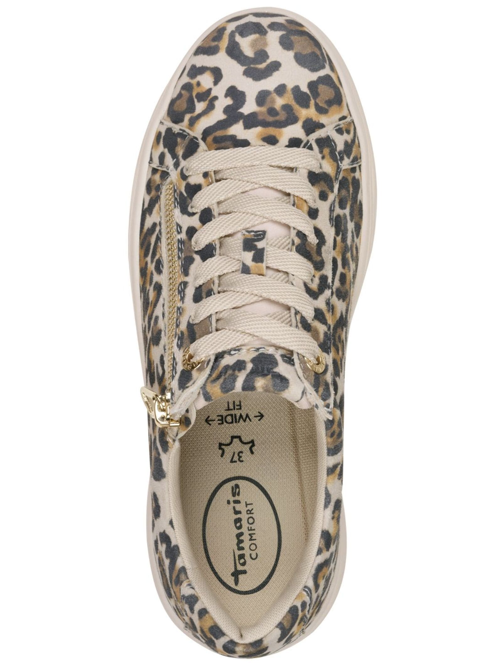 Tamaris Plateausneaker »Tamaris Sneaker Leder/Textil«