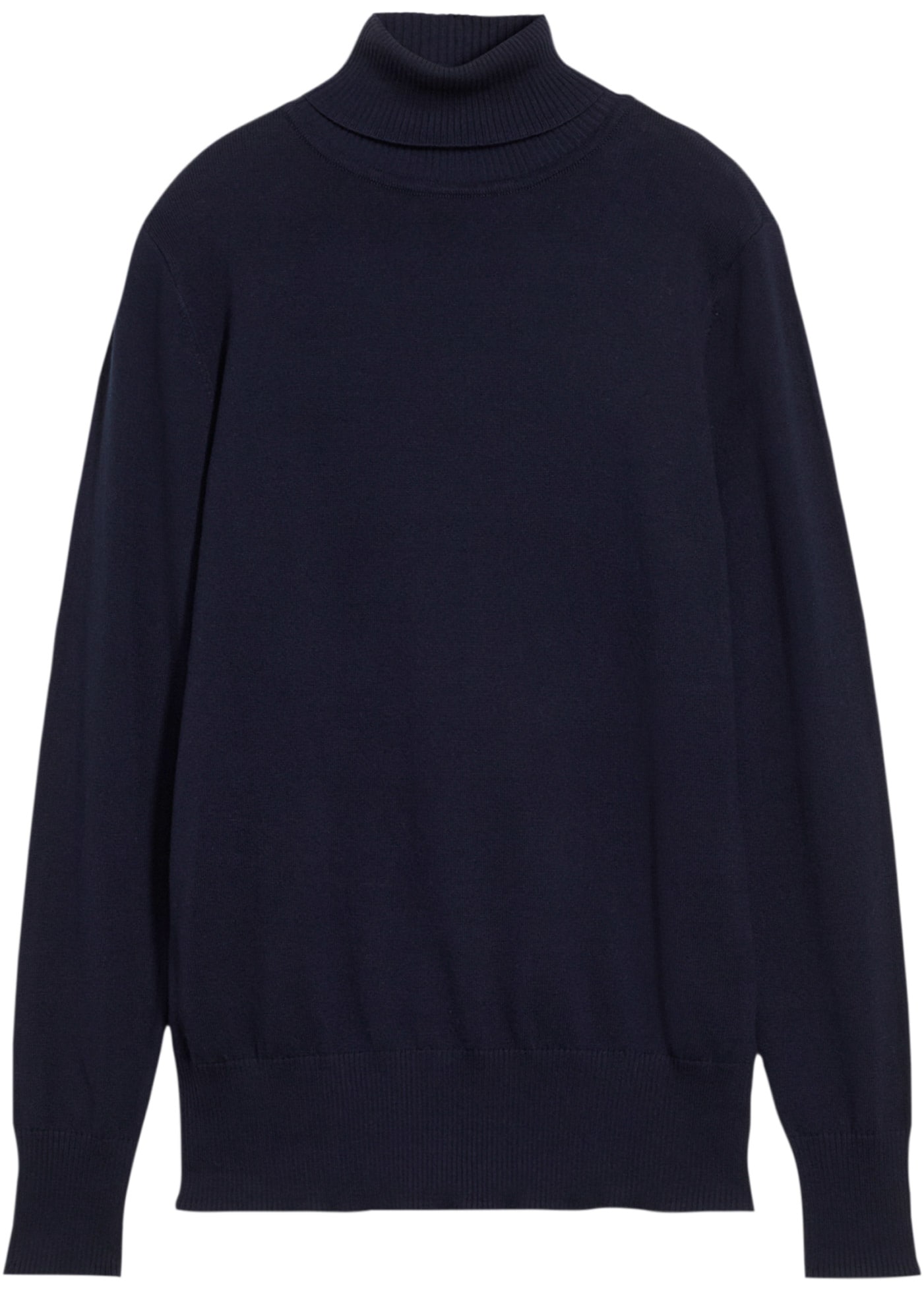 bonprix Rollkragenpullover »Feinstrick-Rollkragenpullover« aus Baumwollmischung, mit hohem Rollkragen, schmale Passform