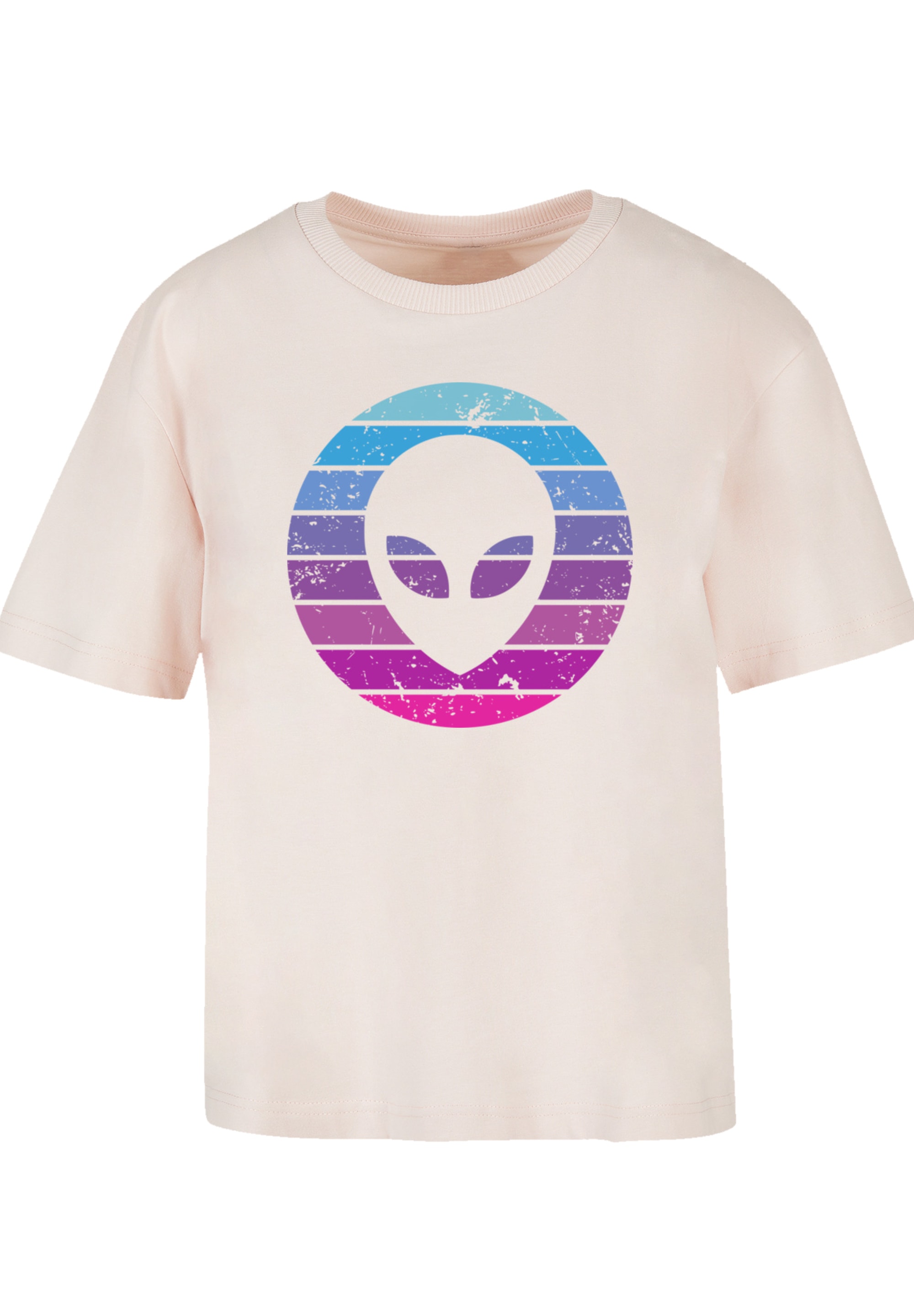 F4NT4STIC T-Shirt »Alien Kopf«, Premium Qualität