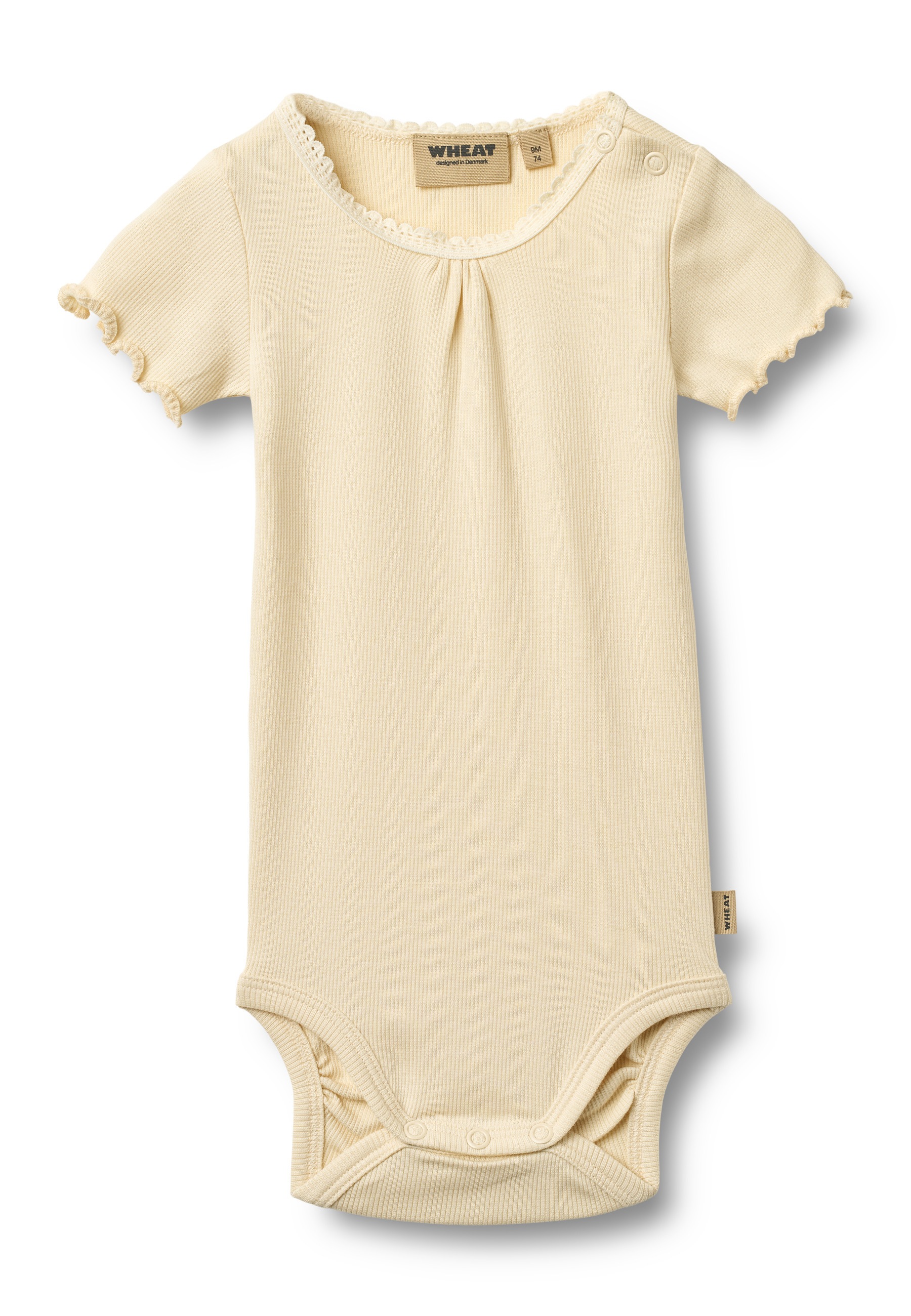 WHEAT Blusenbody "WHEAT Rippkörper S/S Edna"