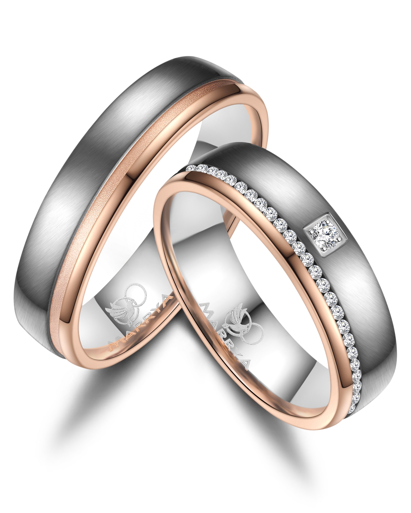 Marrya Partnerring »Titan Ringe Trauringe Eheringe Partnerringe«