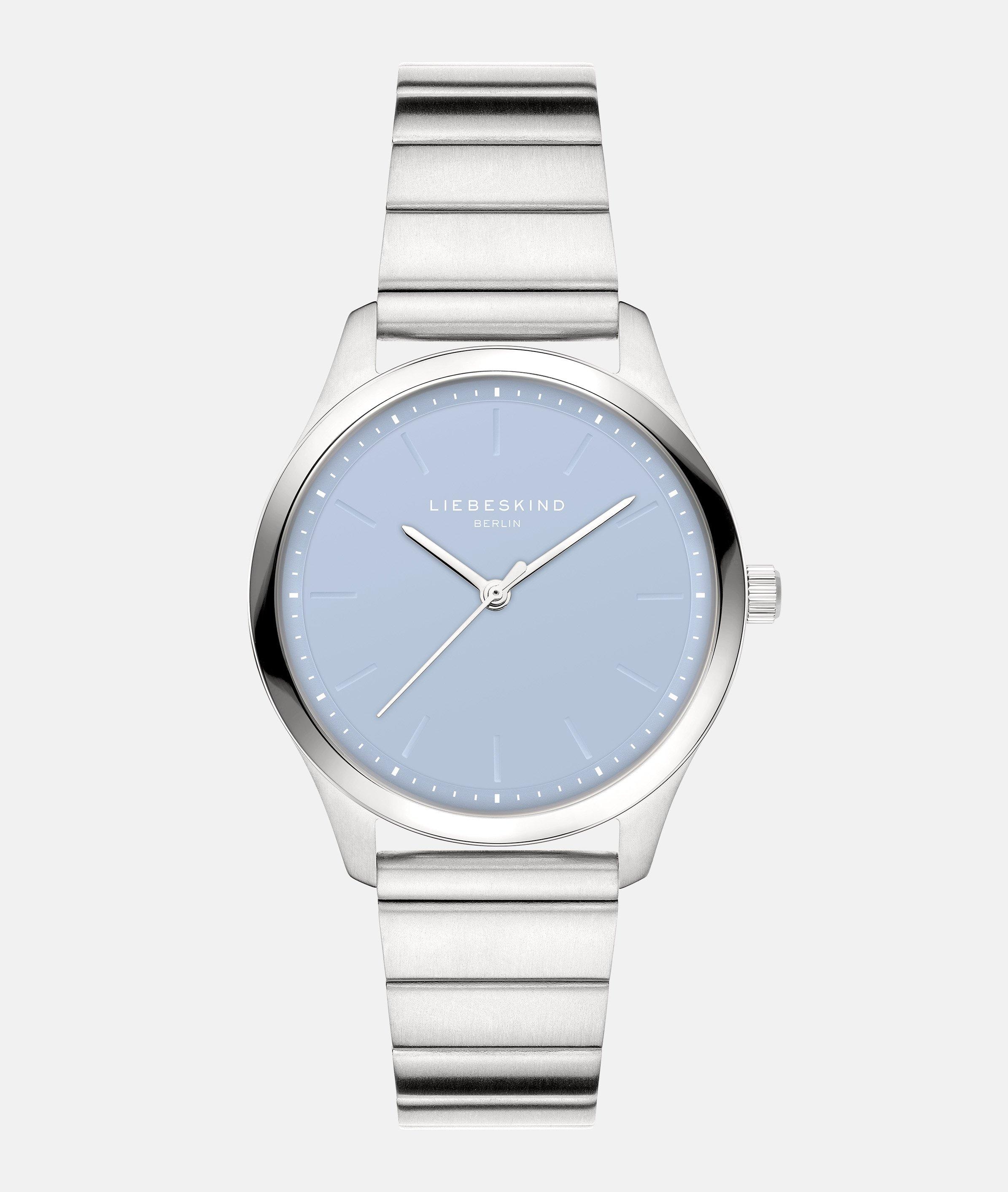 Liebeskind Berlin Quarzuhr »Basic Staples« Armbanduhr, Damenuhr, Edelstahlarmband, analog