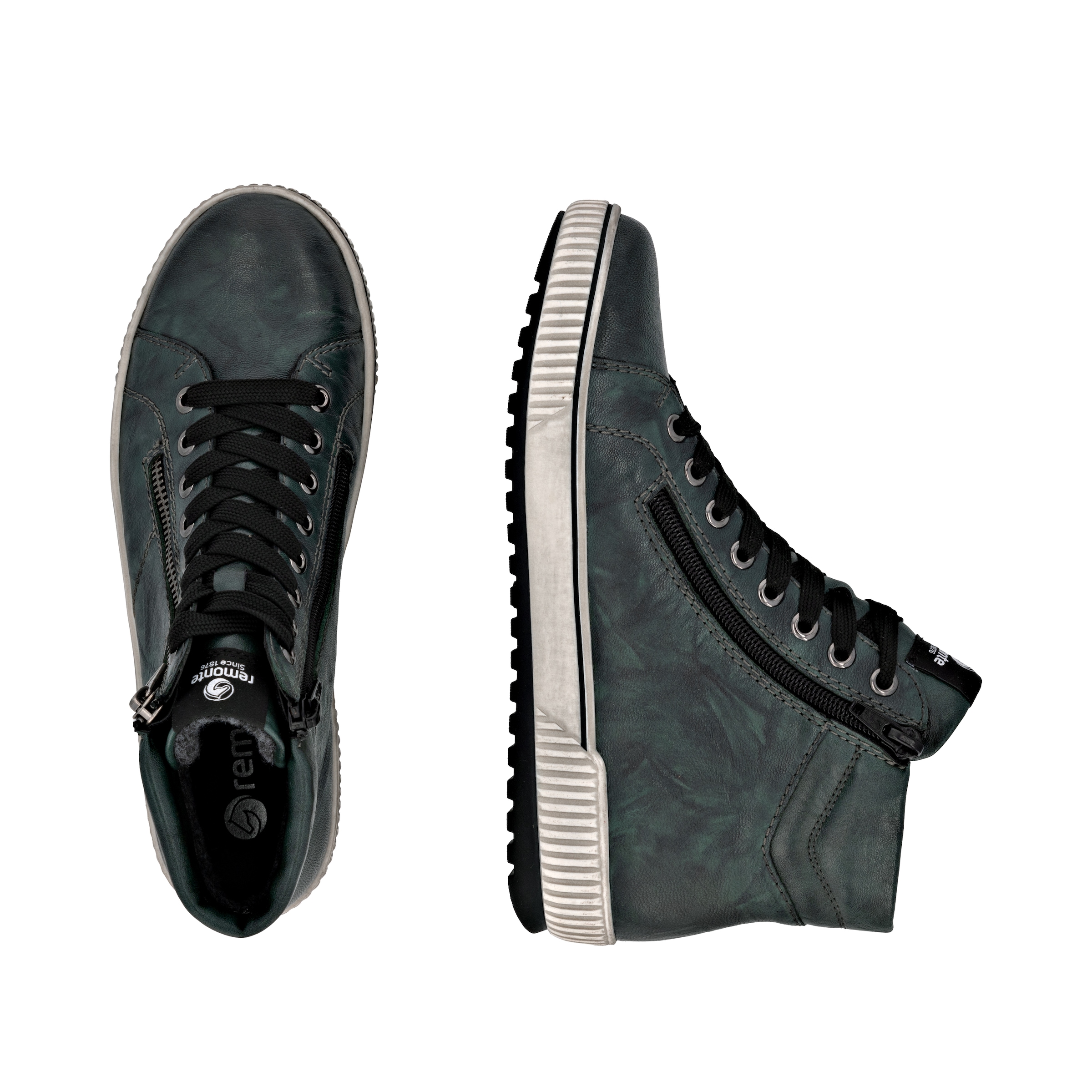 Remonte Sneakerboots  Schnürboots, Stiefelette, Casual-Boots mit Reißverschluss