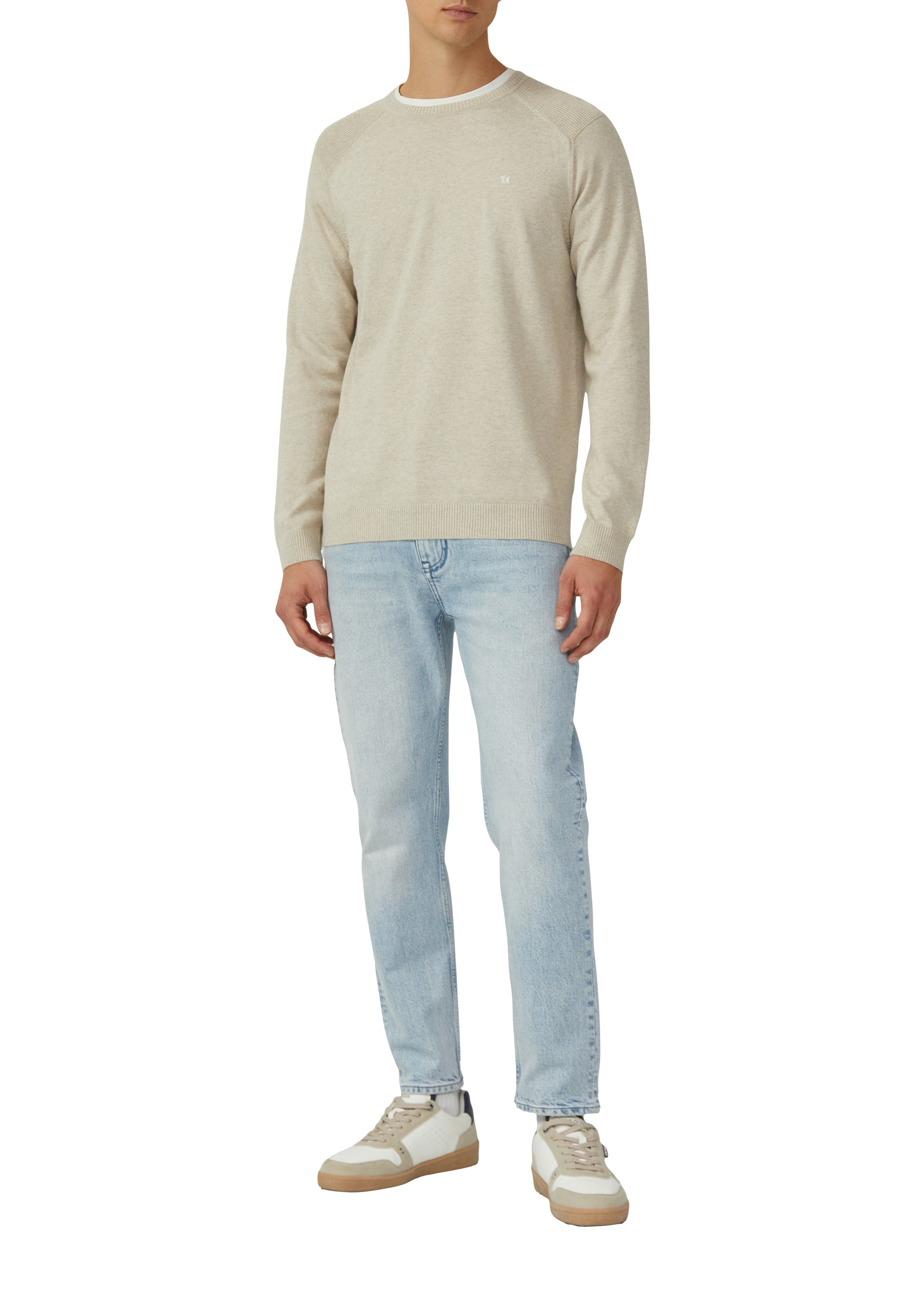 s.Oliver Rundhalspullover mit Logo Stickerei günstig online kaufen