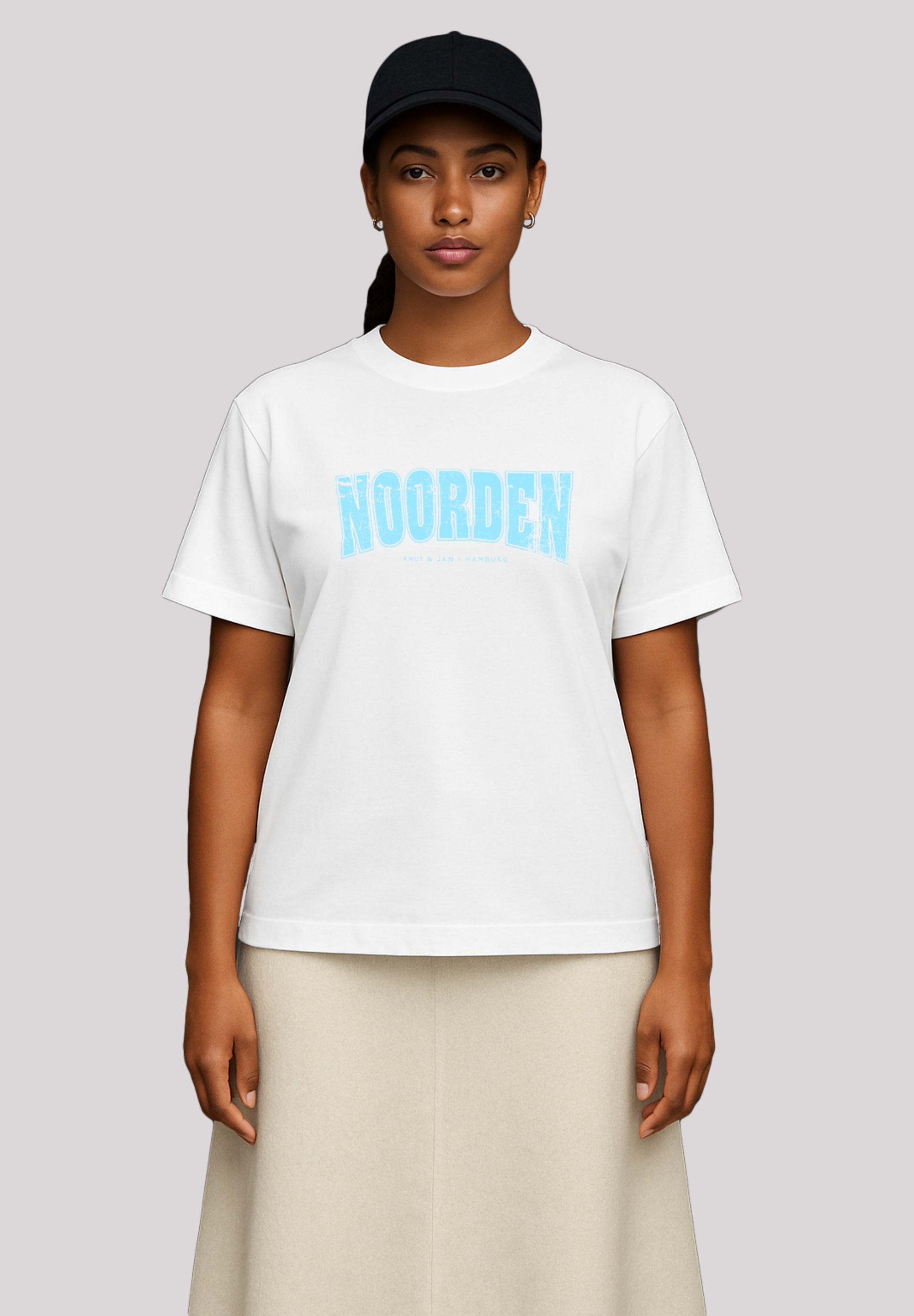 F4NT4STIC T-Shirt "Oversized Shirt Knut & Jan Noorden Collegiate", Premium günstig online kaufen