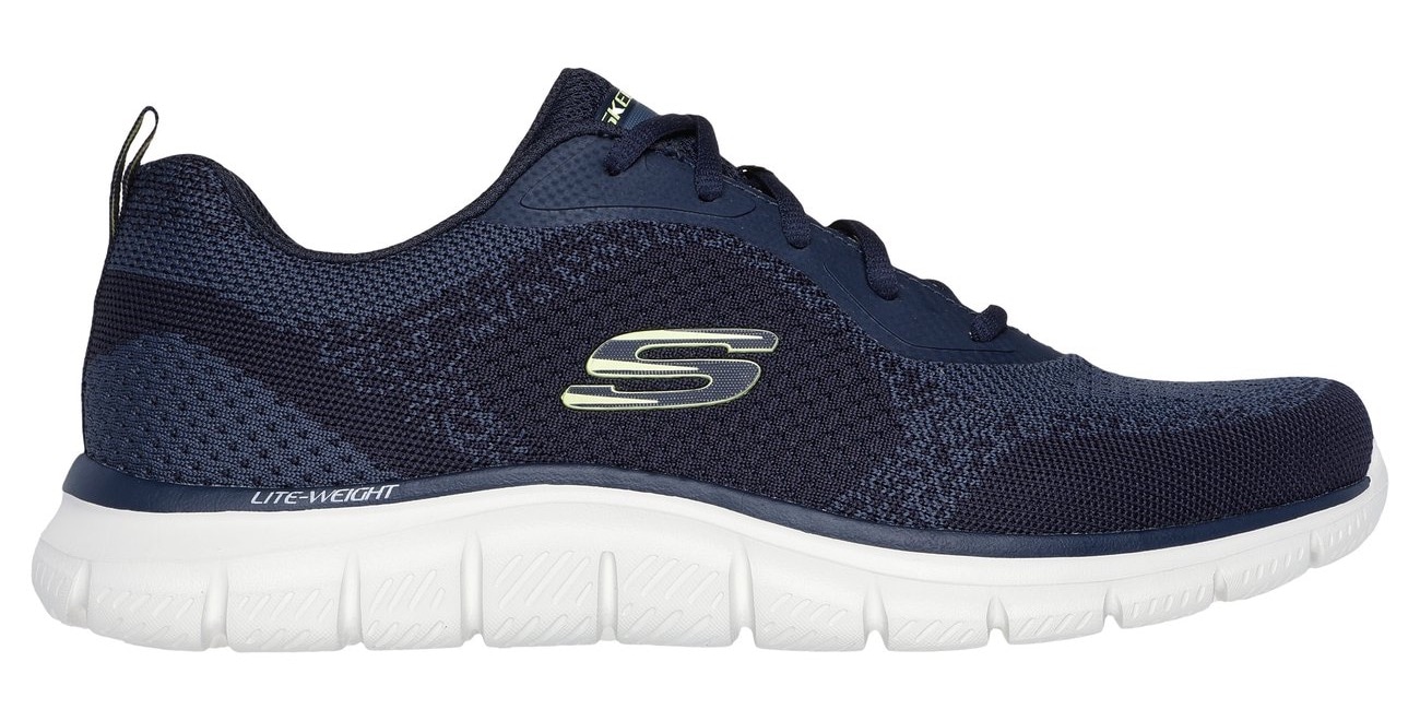 Skechers Sneaker »TRACK-GLENDOR«, Trainingsschuh, Schnürschuh, Freizeitschuh mit Memory Foam