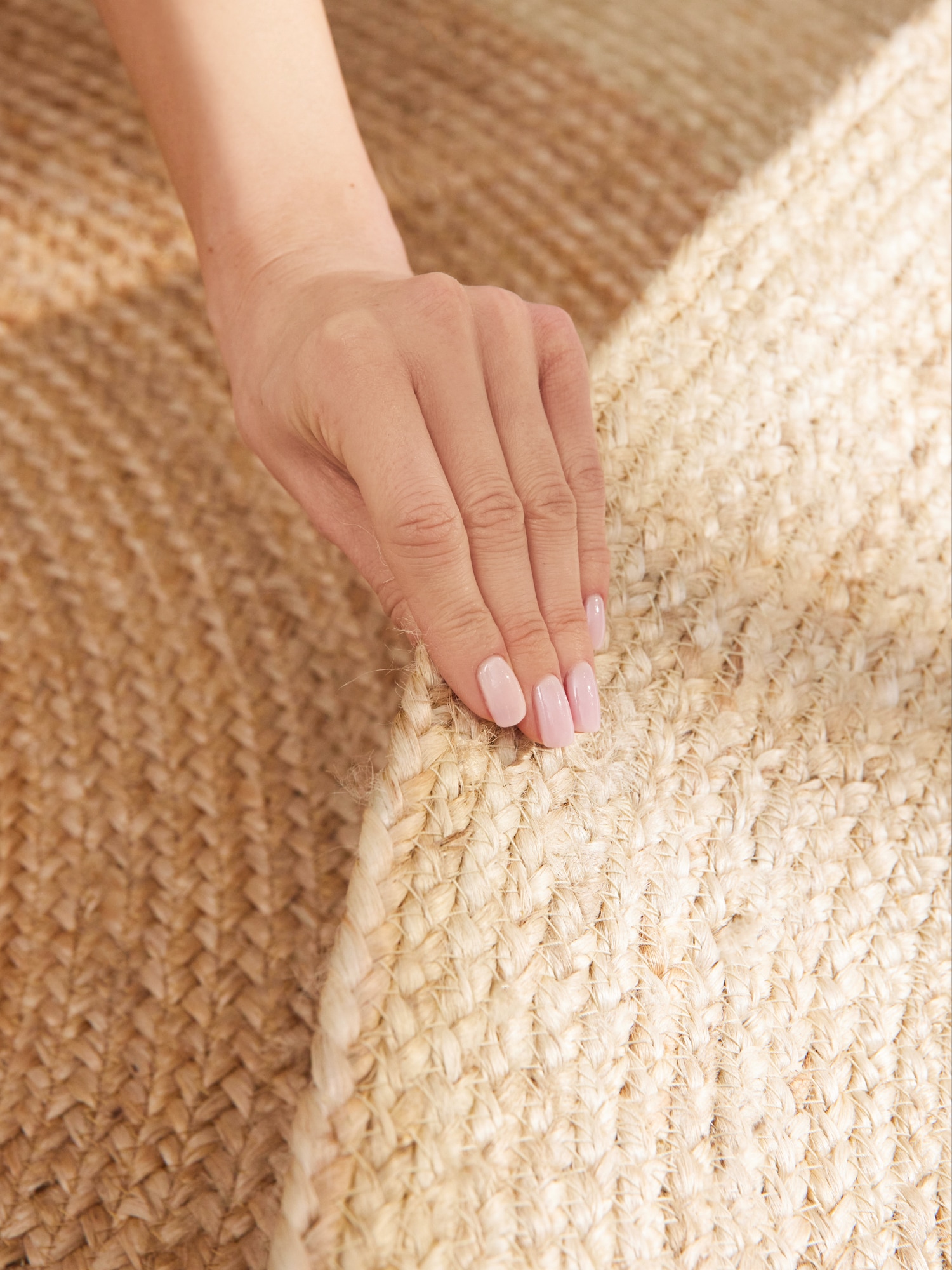 HANSE Home Teppich »Jutta Juteteppich«, rund, 9 mm Höhe, 100% Jutefaser, Natur, Wohnzimmer, Esszimmer, Flur, Boho, Skandi