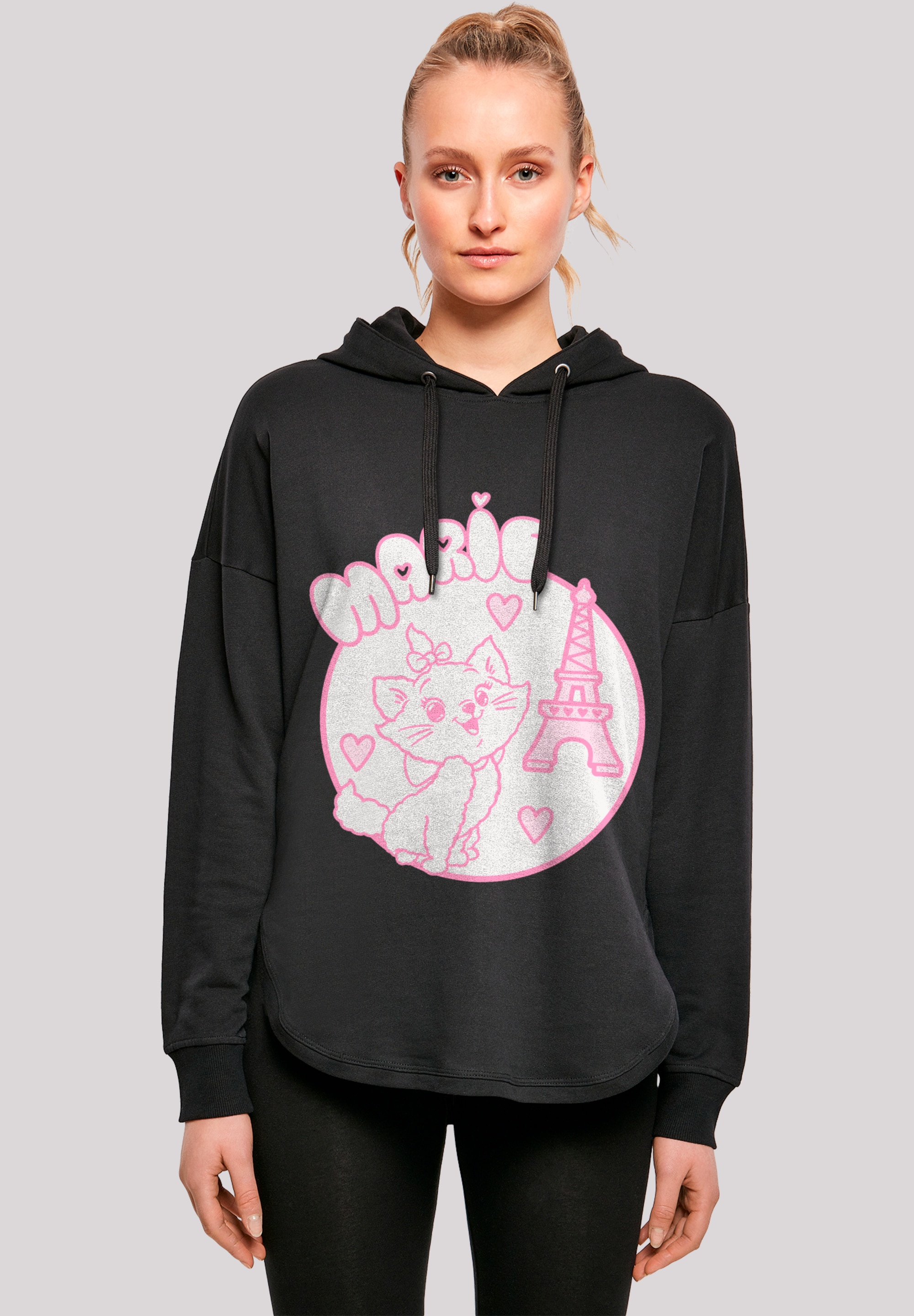 F4NT4STIC Kapuzenpullover »Disney Aristocats Marie Love in Paris«, Premium Qualität