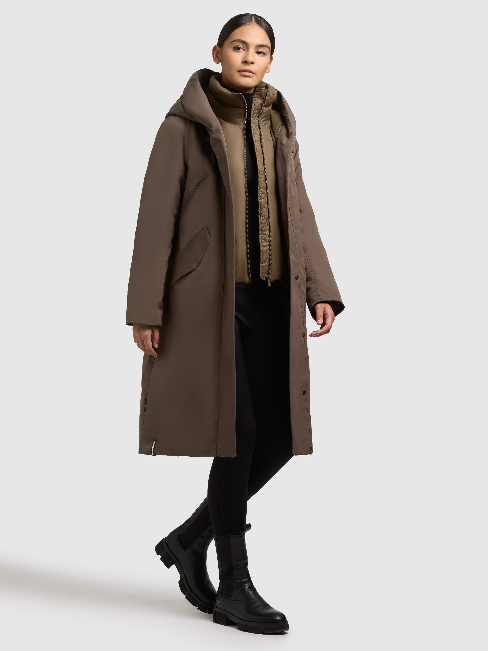khujo Wintermantel »IXIA«