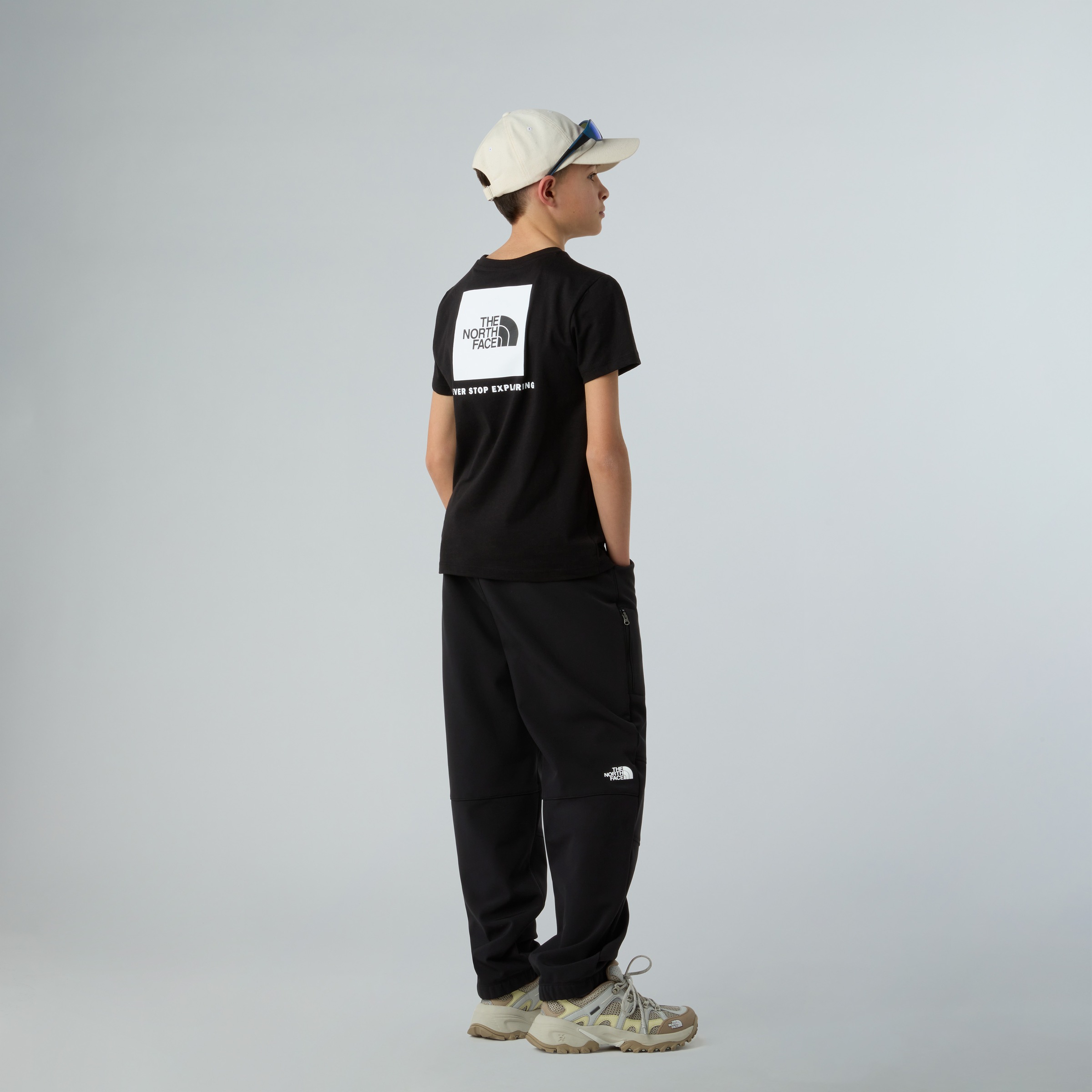 The North Face T-Shirt »TEEN BOX NSE REGULAR SS TEE«, (1 tlg.)