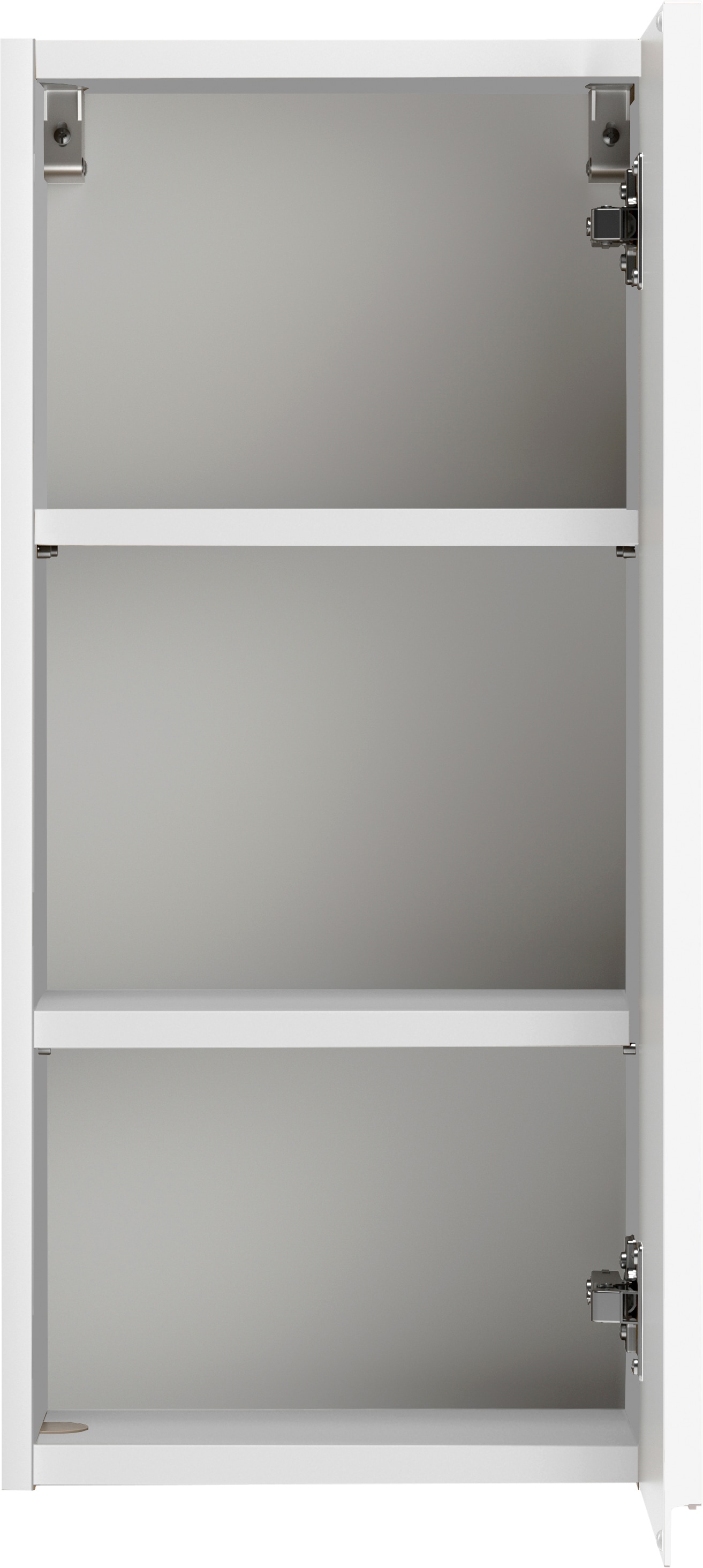 welltime Hängeschrank »CABO, gedämpfte Scharniere« matt weiß, griffloses Design, reversibel