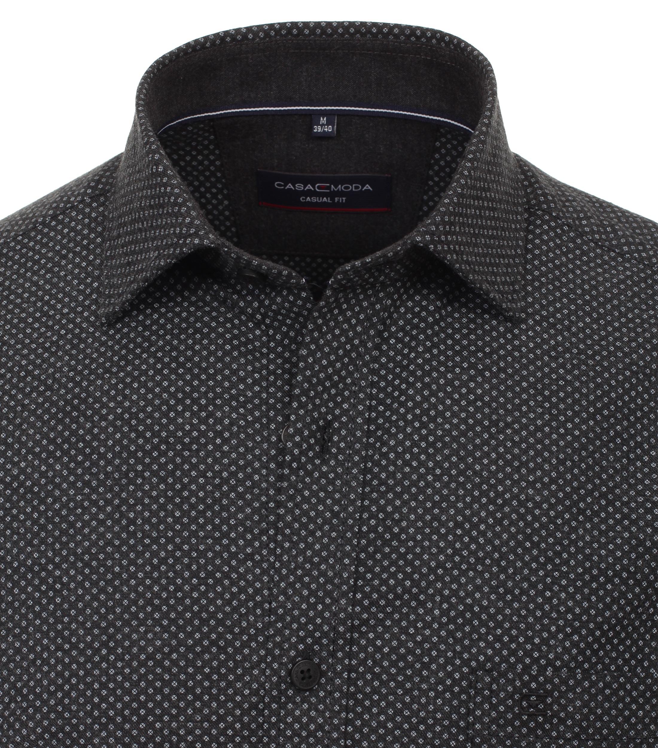 CASAMODA Flanellhemd »CASAMODA Flanellhemd Print«