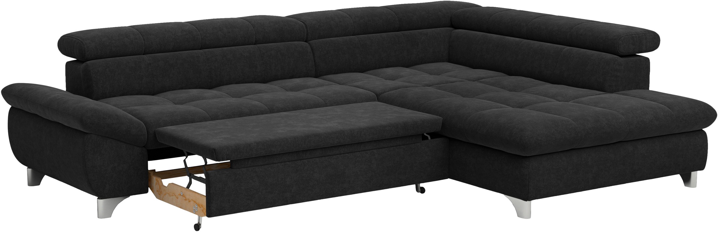 COTTA Ecksofa »Gemini L-Form«, mit Kopfteilverstellung, wahlweise mit Bettfunktion