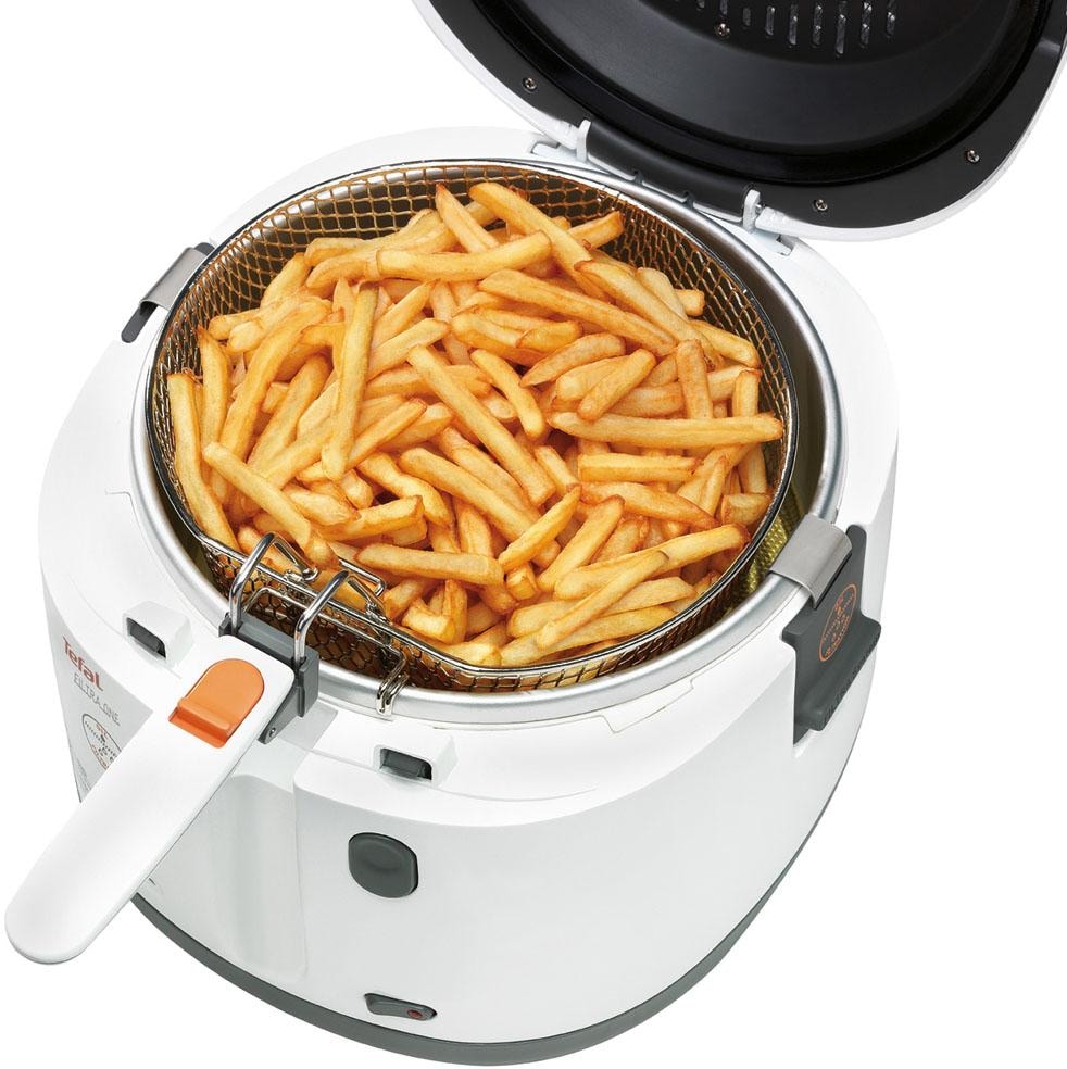 Tefal Fritteuse »Fritteuse FF1631 One Filtra«, 1900 W, 1,2 Kg, Auffangsieb für Frittierreste, spülmaschinenfest