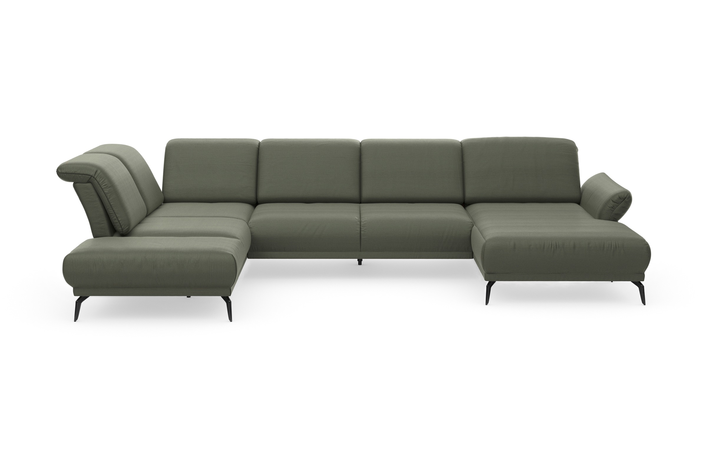 sit&more Wohnlandschaft "Coco U-Form" Sitztiefen-, Arm- und Kopfteilverstel günstig online kaufen