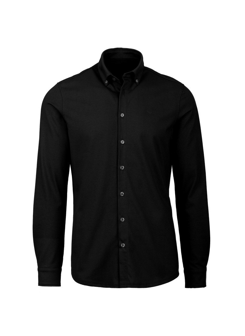Trigema Poloshirt "TRIGEMA Business-Hemd aus DELUXE-Single-Jersey" 1 Stk. t günstig online kaufen