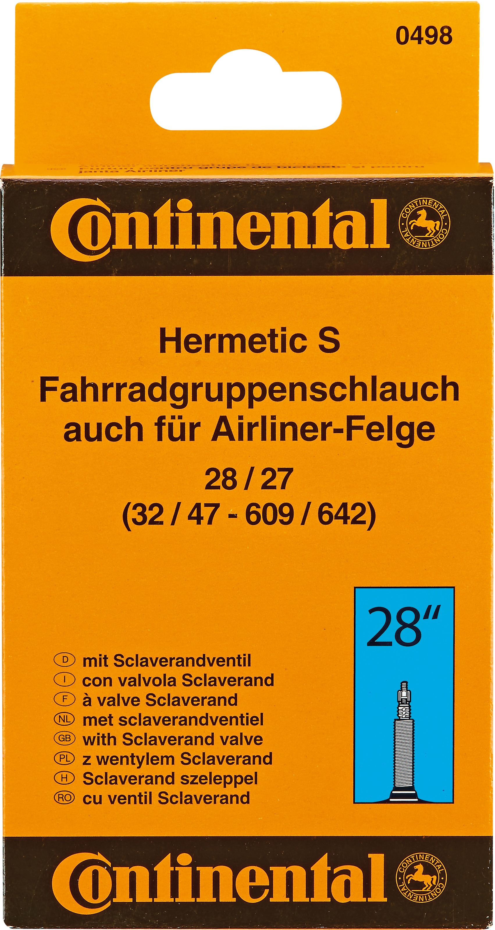 Prophete Fahrradschlauch »CONTINENTAL-Fahrradgruppenschlauch«