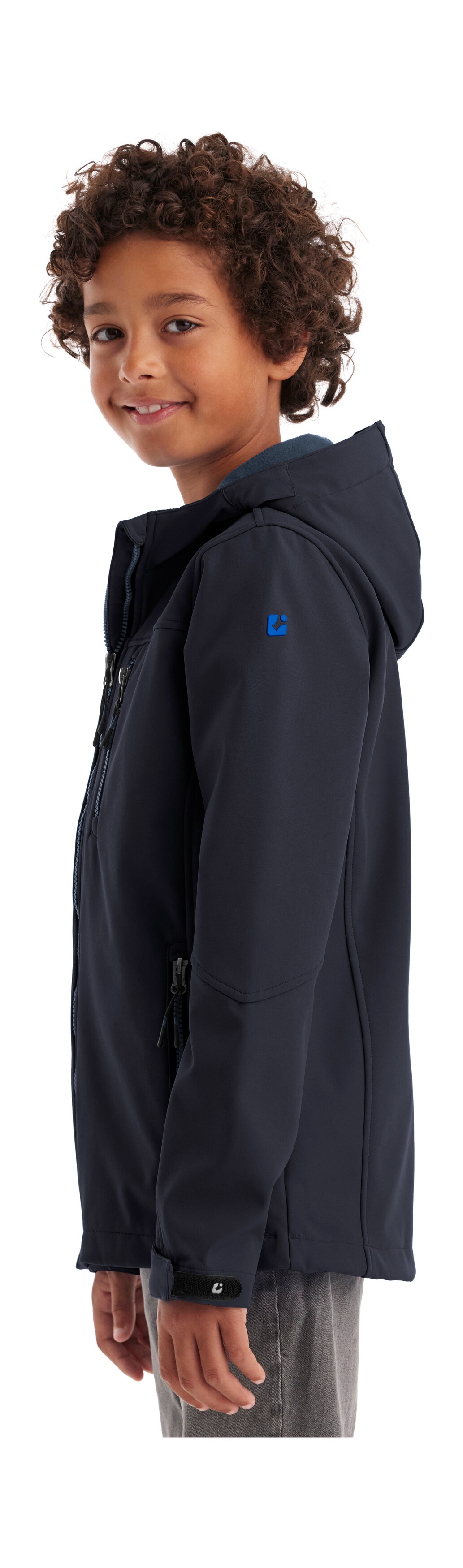 Thumbnail - Killtec Softshelljacke "Jungen Softshelljacke", Wasserabweisende Softshelljacke mit Fleece und verstellbaren Details