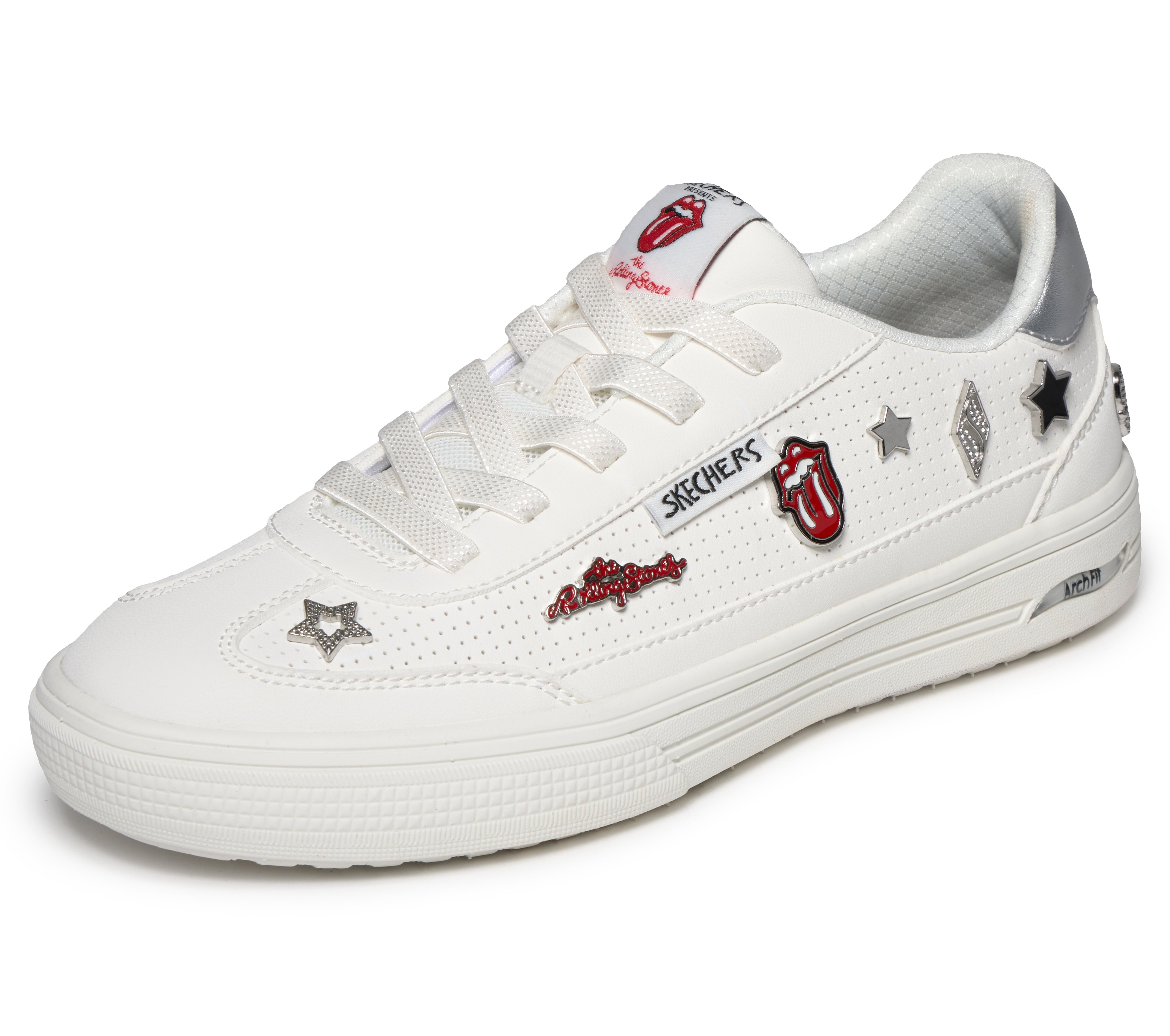 Skechers "ARCH FIT ARCADE-" Trendsneaker, Halbschuh, Schnürschuh mit Arch Fit und coolen Badges