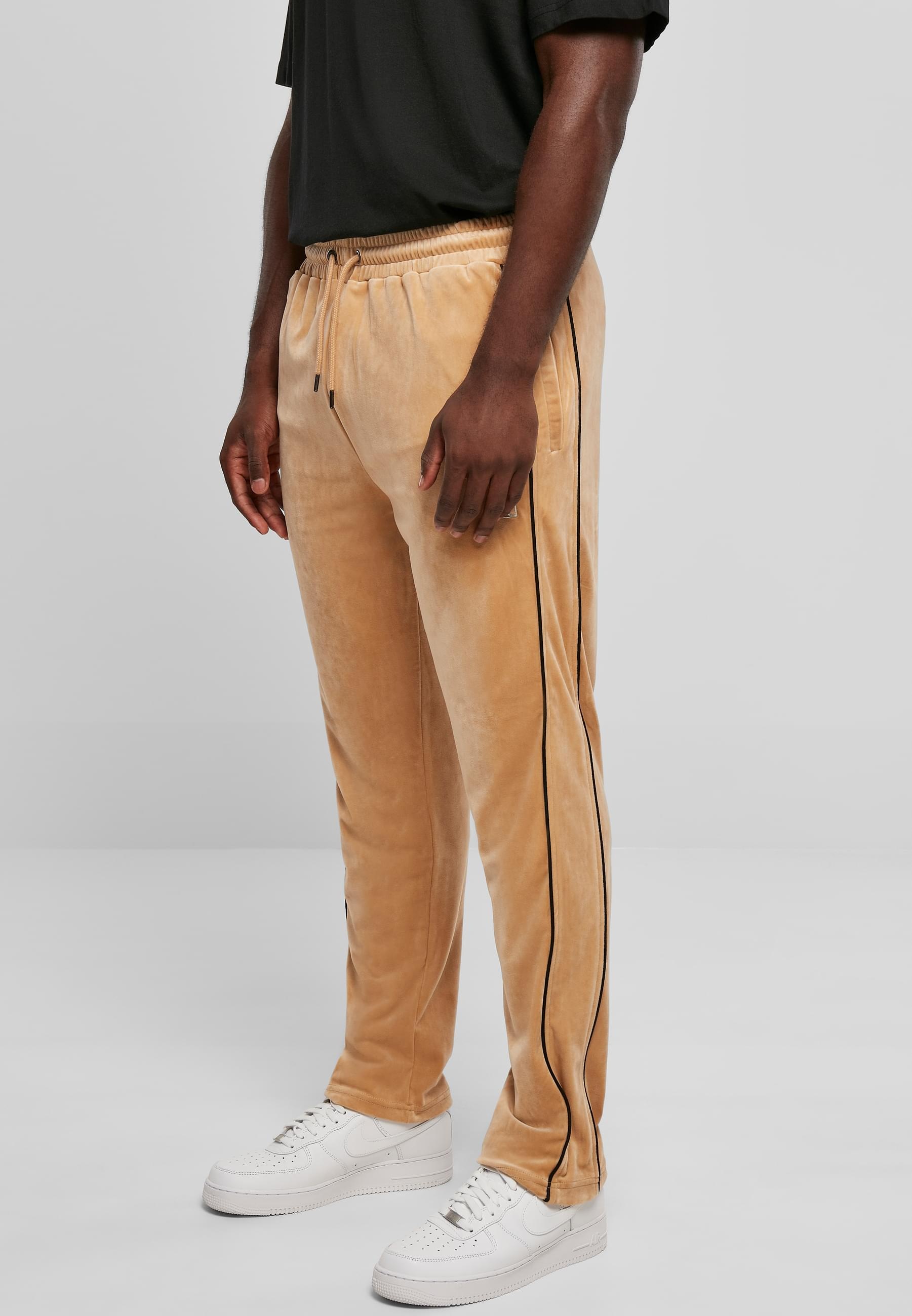 Karl Kani Jogginghose »Karl Kani Herren KM214-022-1 OG Straight Leg Velvet Pants sand«