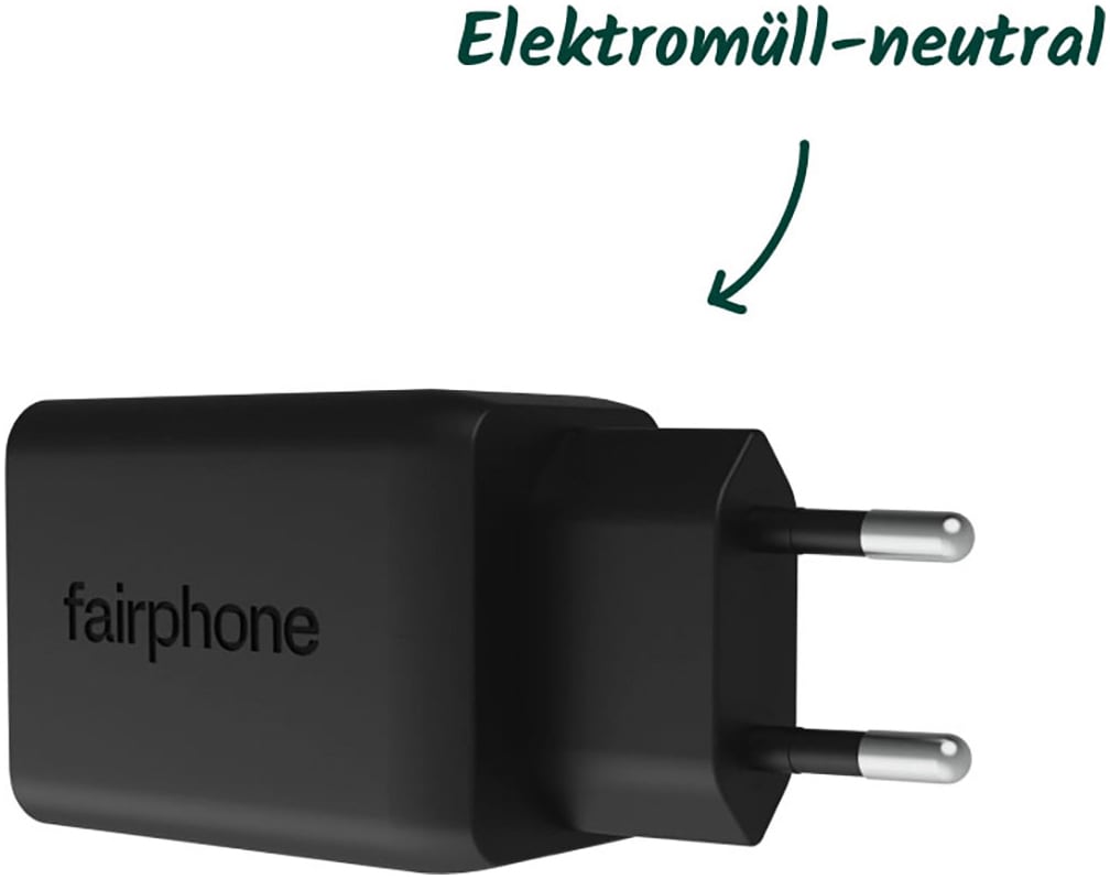 Fairphone USB-Ladegerät »65 W Triple-Port USB-C Schnellladegerät«