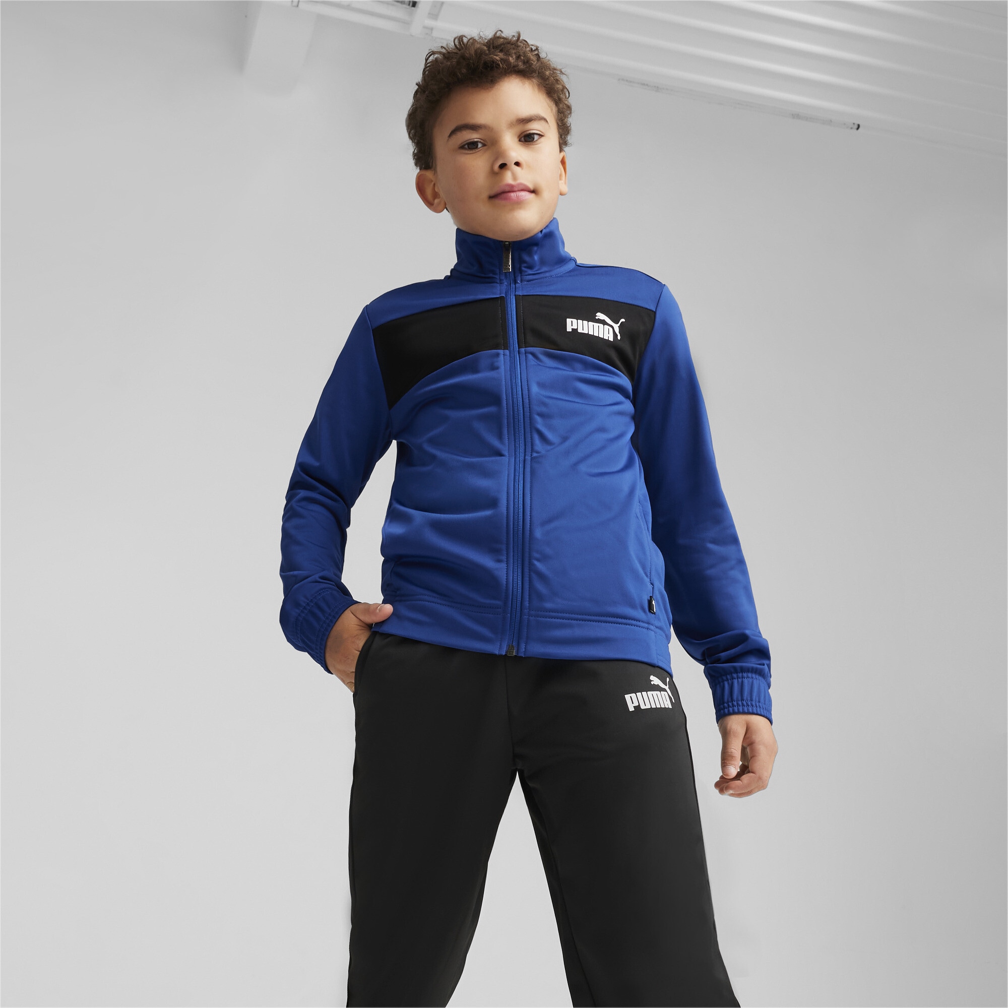 PUMA Jogginganzug »-Trainingsanzug aus Polyester Jungen«
