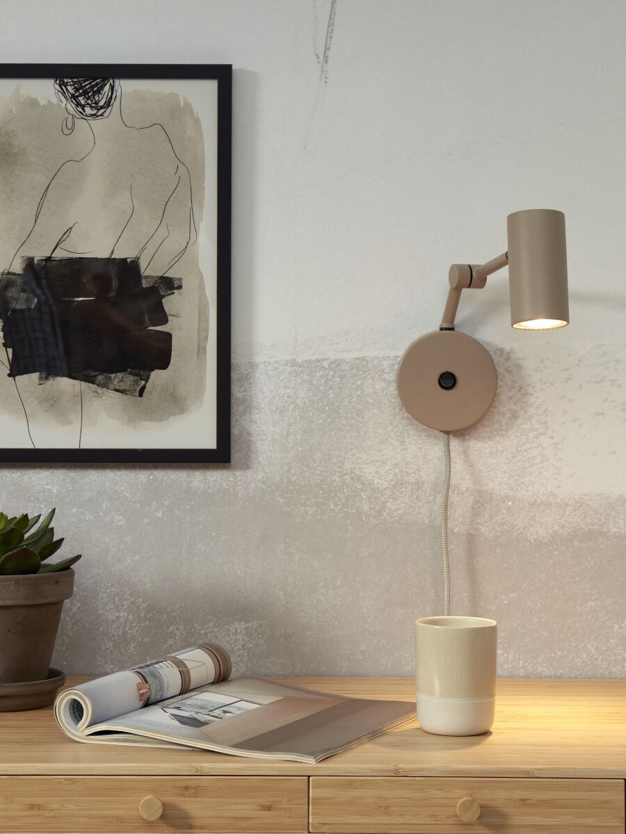 it's About RoMi Wandleuchte »MONTREUX«, 1 flammig, Leuchtmittel GU10 | LED wechselbar, Spot