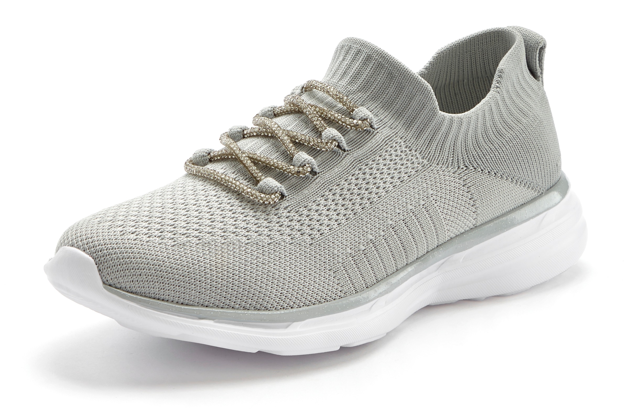 LASCANA Sneaker "Slip-On-Sneaker, Slipper, Freizeitschuh," mit modischer Gl günstig online kaufen