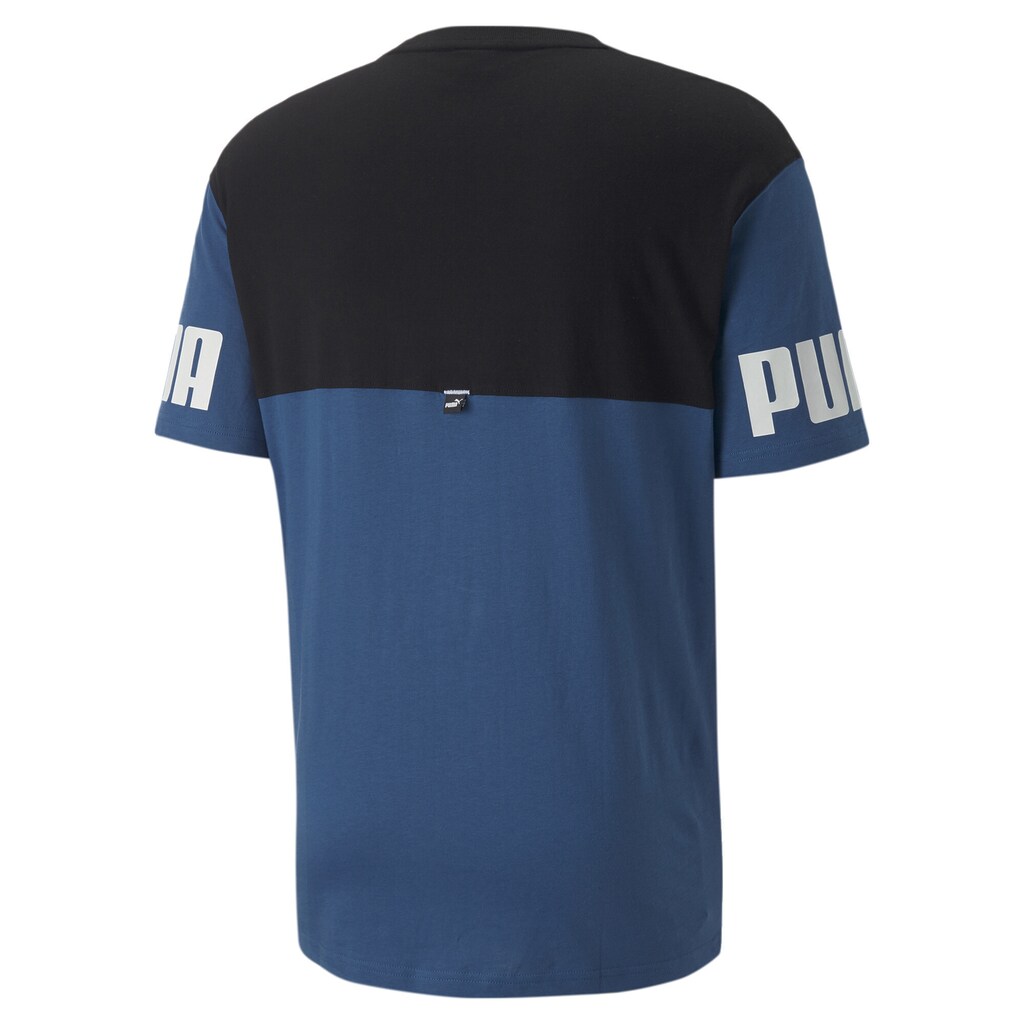 PUMA Trainingsshirt »Power Colourblock T-Shirt Herren«