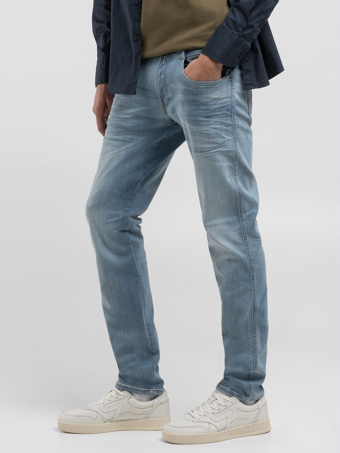 Replay Slim-fit-Jeans »ANBASS HYPERFLEX BIO« mit Stretch-Anteil