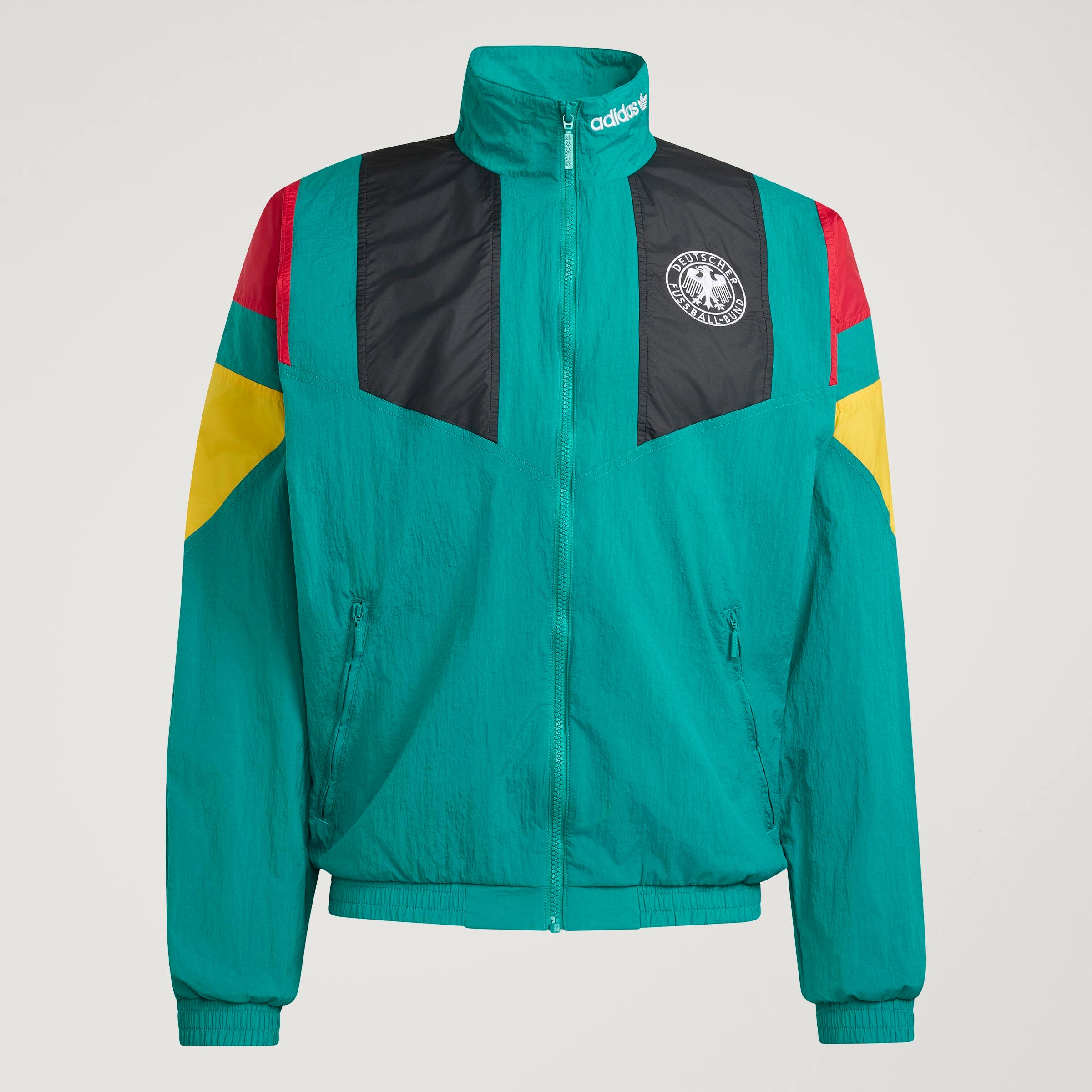 adidas Performance Trainingsjacke »DEUTSCHLAND EQT« mit hohem Kragen, lockere Passform, mit Reißverschluss
