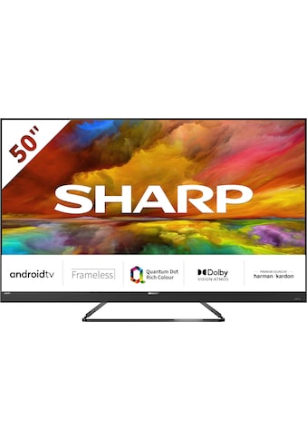 Sharp LED-Fernseher »50EQ3EA« 126 cm/50 Zoll...