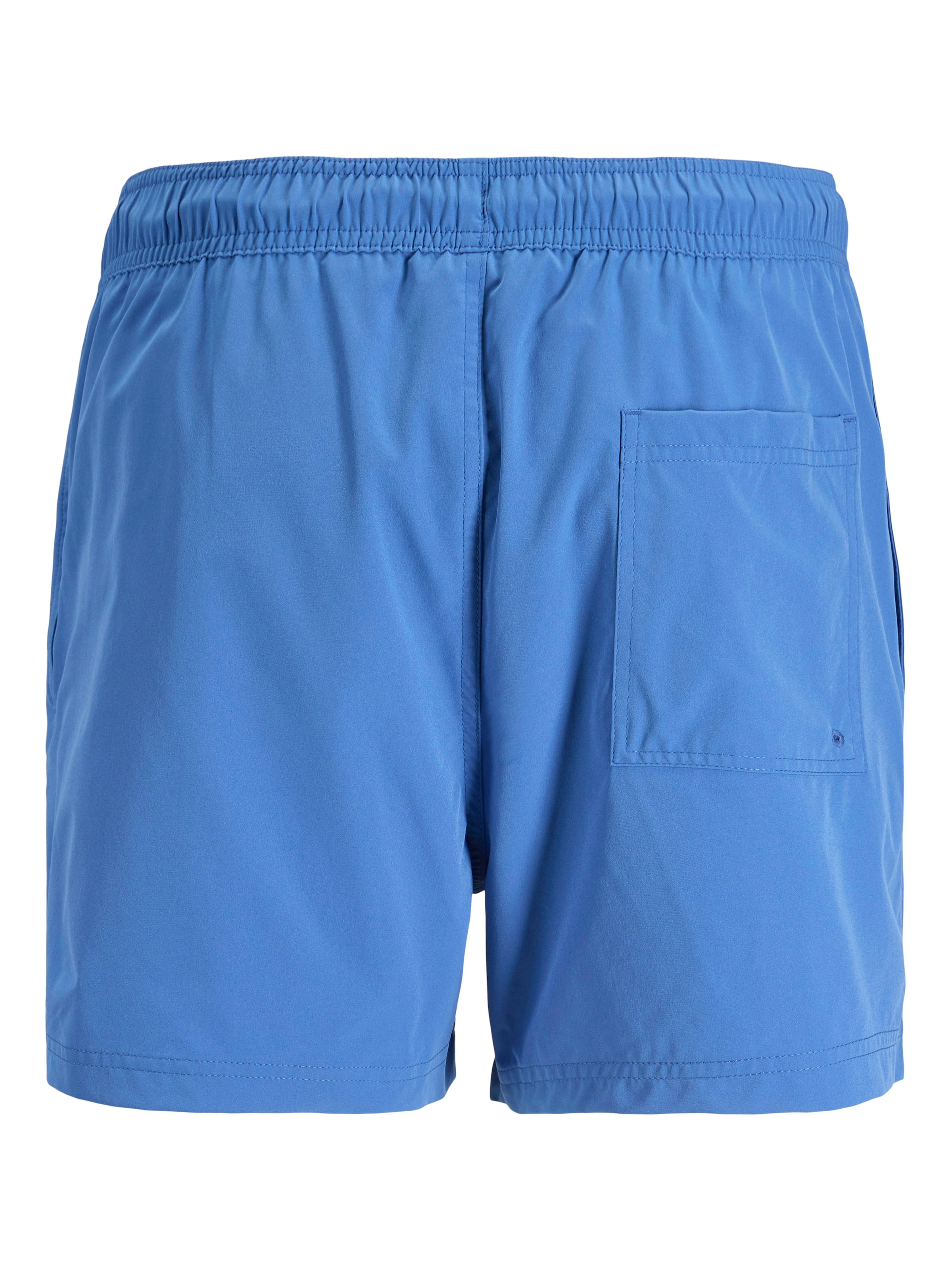 Jack & Jones Badeshorts »JPSTMAUI TROPIC SOLID SWIM SHORTS SN« Kunstfaser, normal geschnitten
