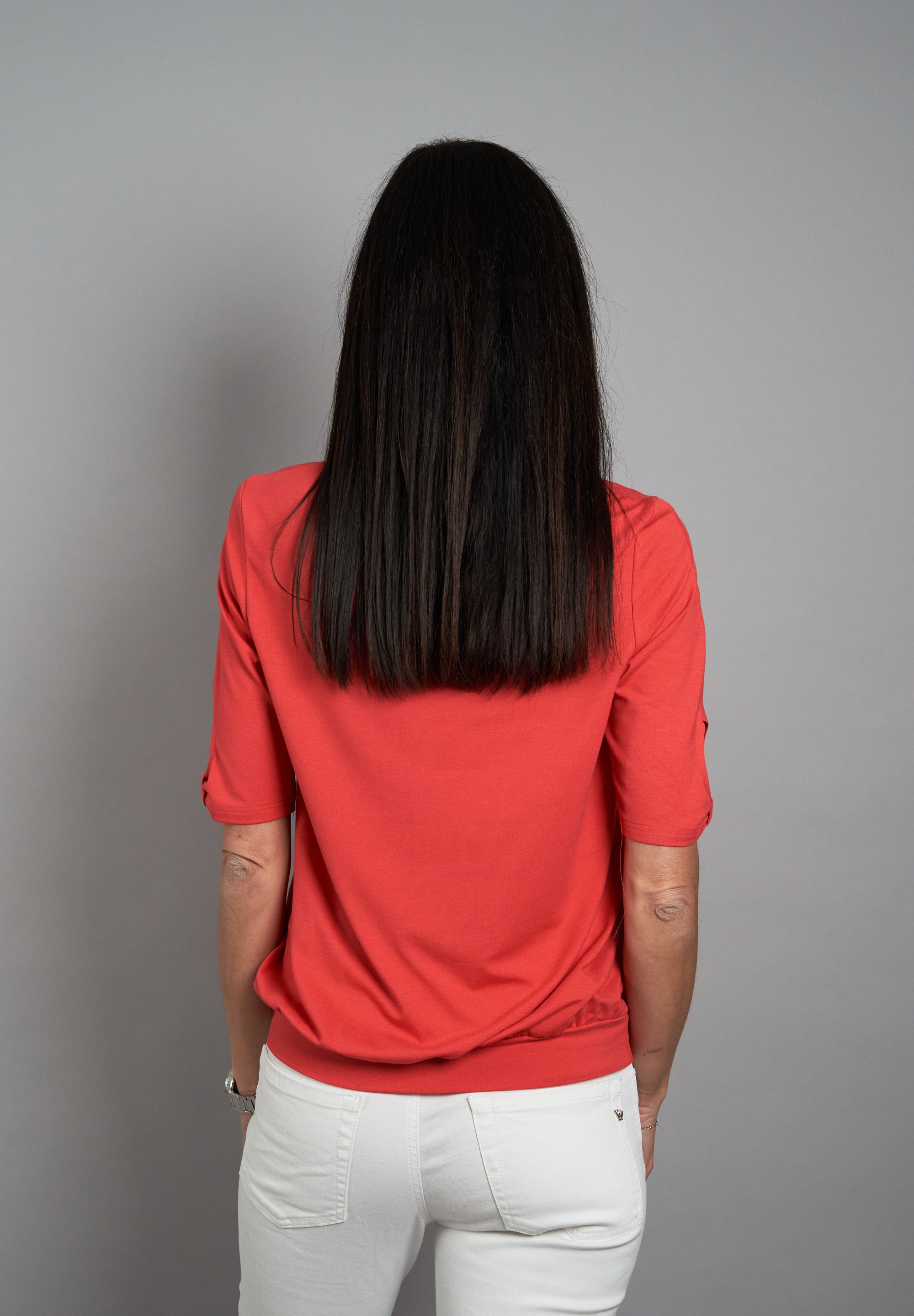 Seidel Moden Rundhalsshirt, mit Cut-Out Details, MADE IN GERMANY