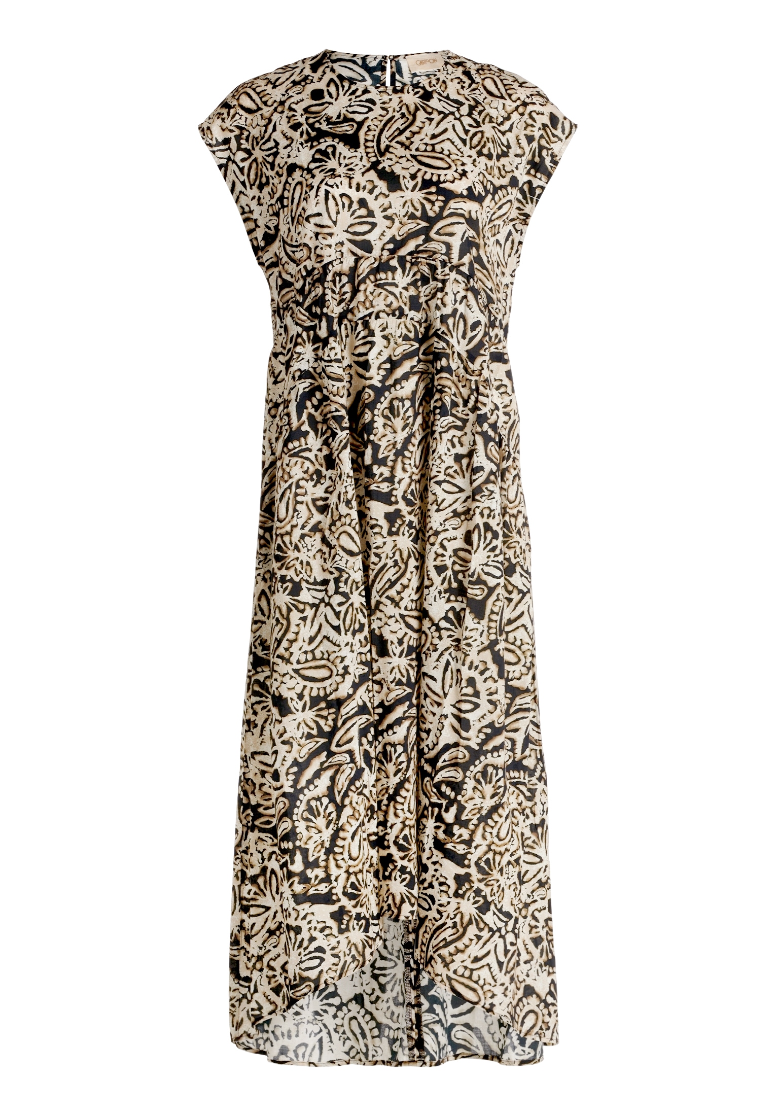 Cartoon Midikleid »Damen mit Muster« Ohne Tasche